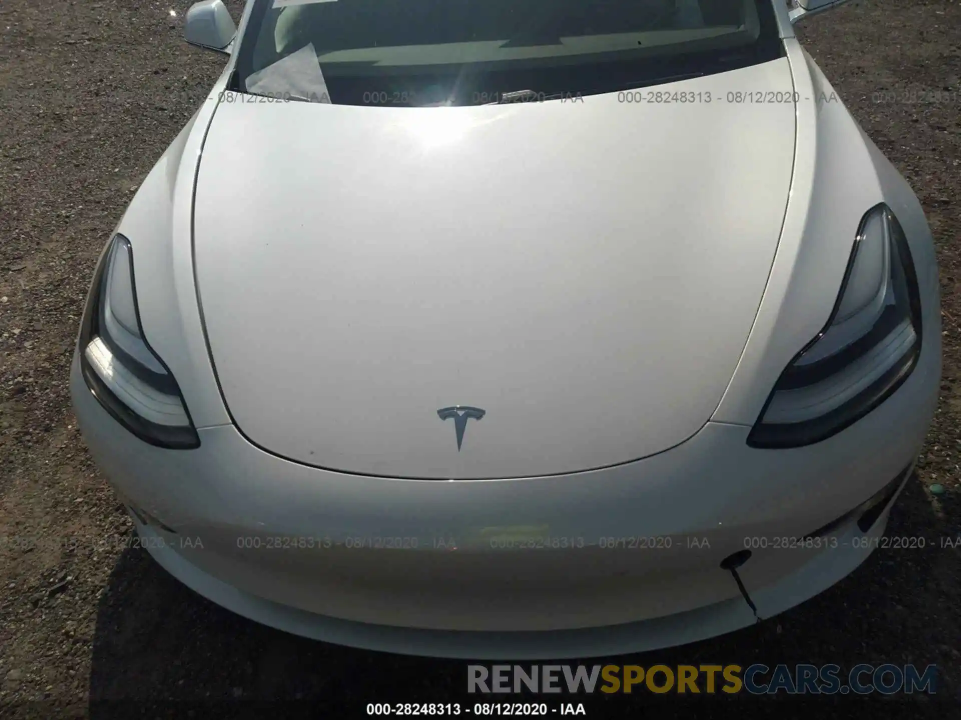 10 Photograph of a damaged car 5YJ3E1EB0LF712397 TESLA MODEL 3 2020