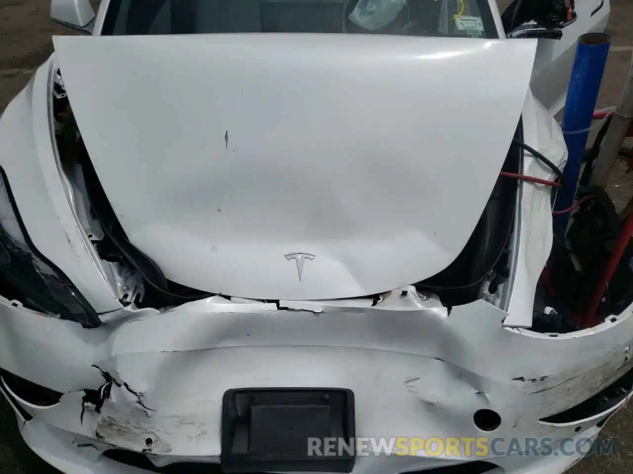 7 Photograph of a damaged car 5YJ3E1EB0LF719849 TESLA MODEL 3 2020