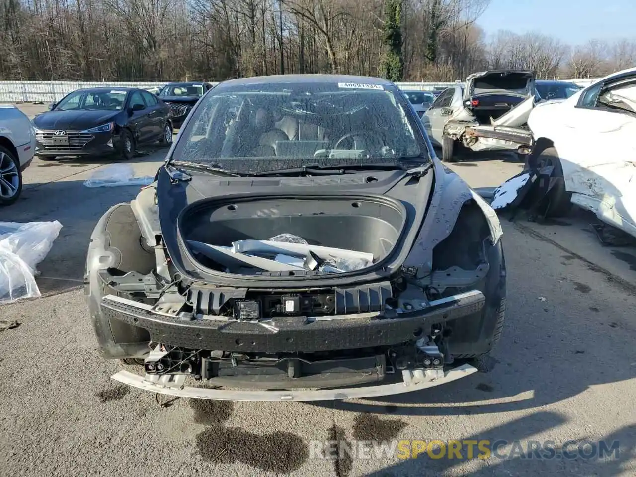 5 Photograph of a damaged car 5YJ3E1EB0LF774866 TESLA MODEL 3 2020