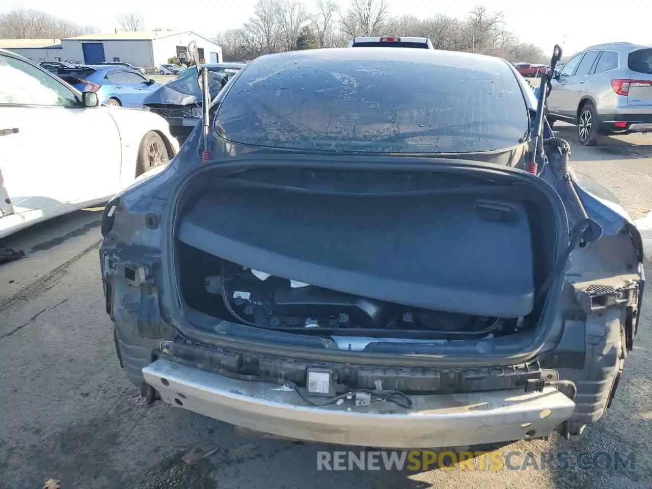 6 Photograph of a damaged car 5YJ3E1EB0LF774866 TESLA MODEL 3 2020