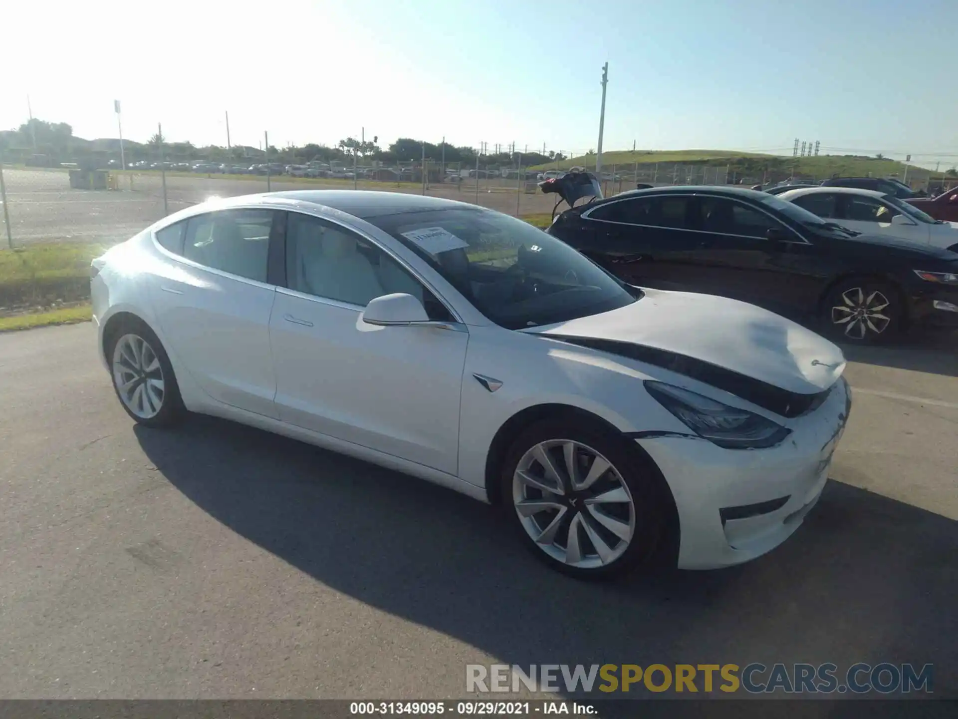 1 Photograph of a damaged car 5YJ3E1EB0LF788055 TESLA MODEL 3 2020