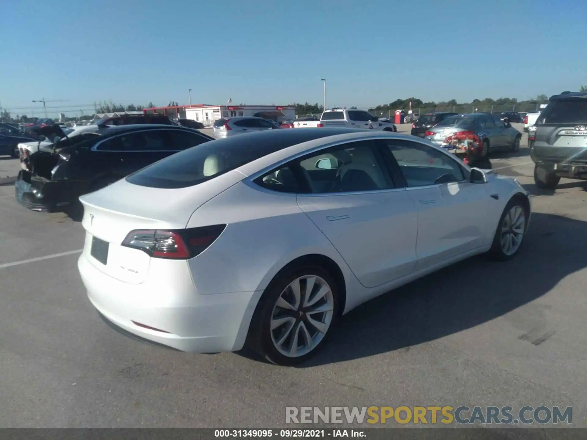 4 Photograph of a damaged car 5YJ3E1EB0LF788055 TESLA MODEL 3 2020