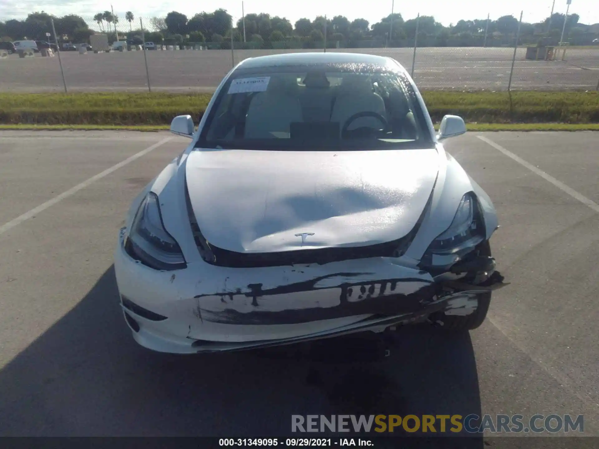 6 Photograph of a damaged car 5YJ3E1EB0LF788055 TESLA MODEL 3 2020