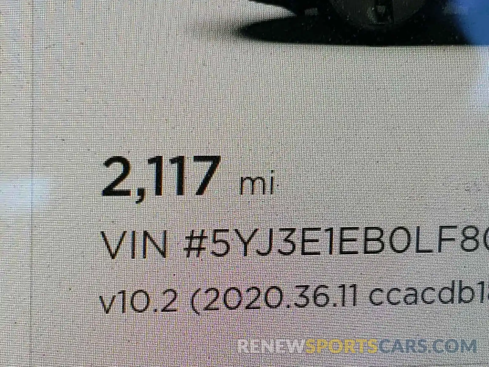 8 Фотография поврежденного автомобиля 5YJ3E1EB0LF801550 TESLA MODEL 3 2020