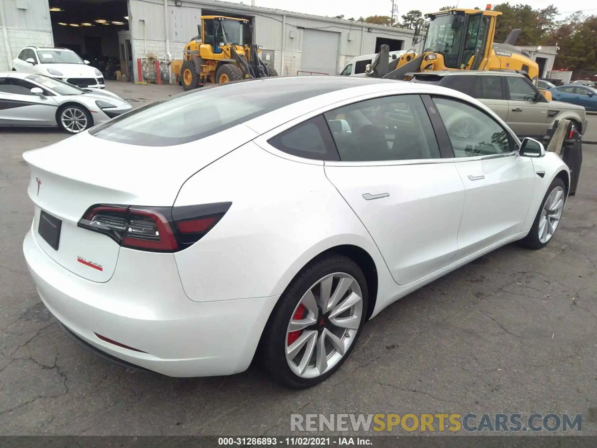 4 Фотография поврежденного автомобиля 5YJ3E1EB1LF512175 TESLA MODEL 3 2020