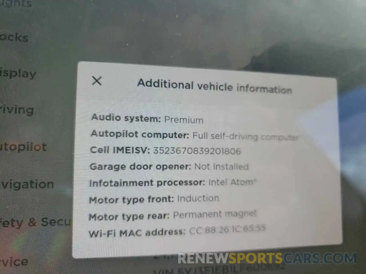 9 Photograph of a damaged car 5YJ3E1EB1LF600692 TESLA MODEL 3 2020