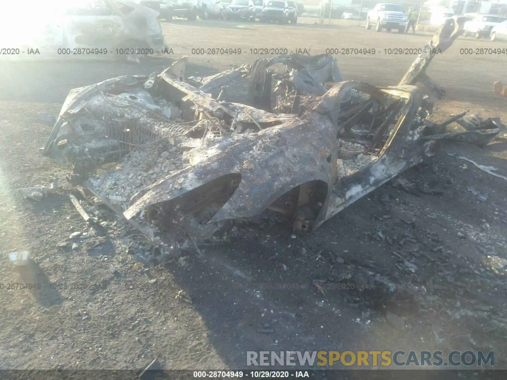 4 Photograph of a damaged car 5YJ3E1EB1LF619579 TESLA MODEL 3 2020