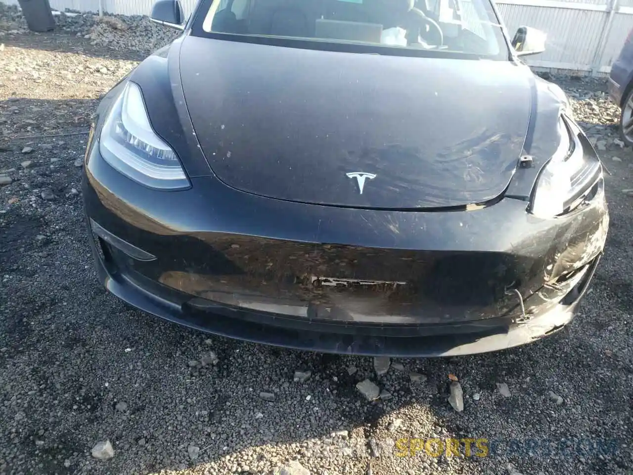 7 Photograph of a damaged car 5YJ3E1EB1LF635135 TESLA MODEL 3 2020