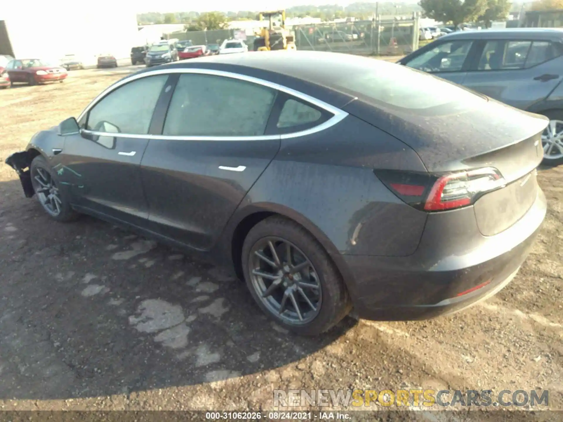 3 Photograph of a damaged car 5YJ3E1EB1LF635751 TESLA MODEL 3 2020