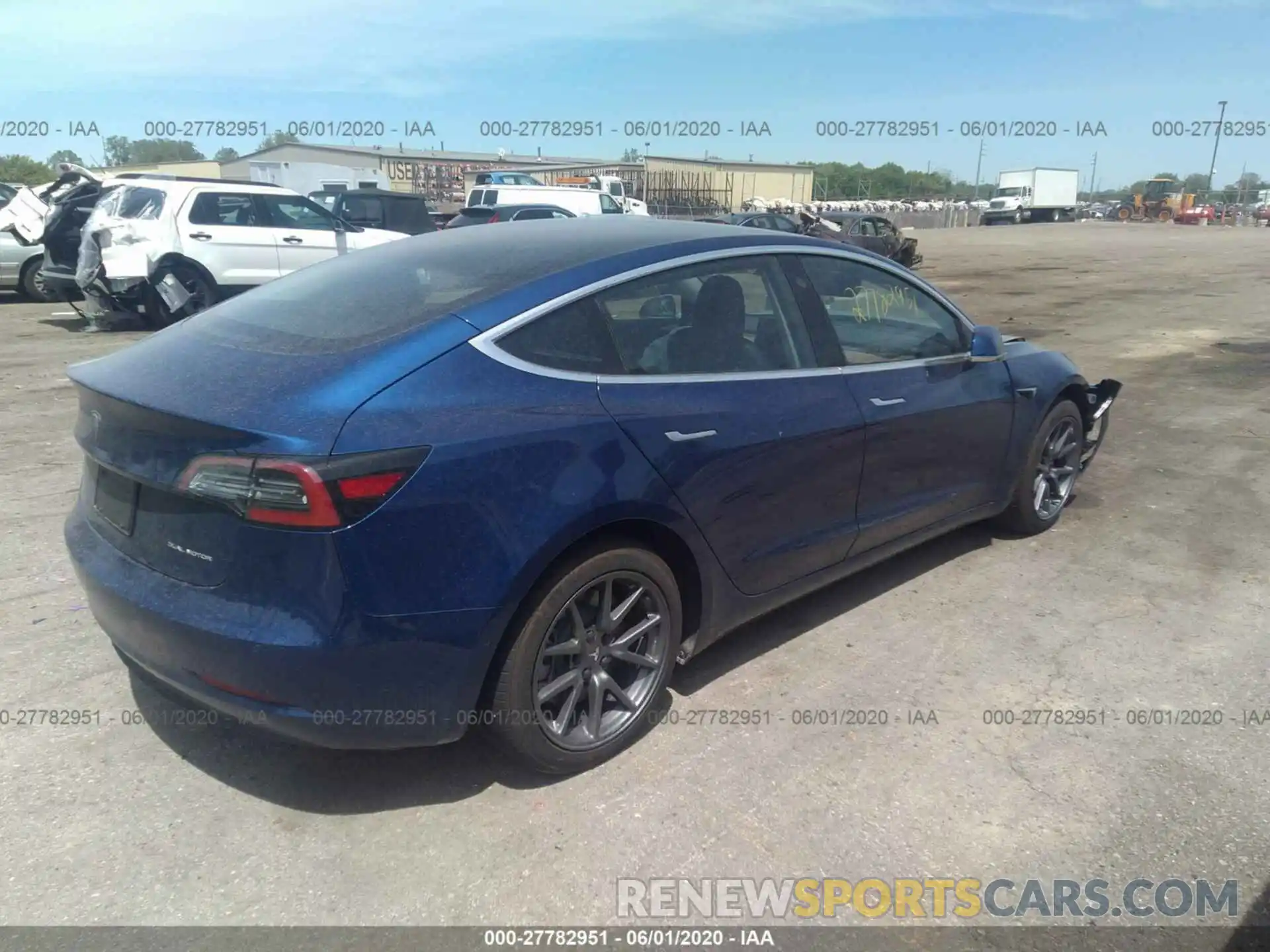 4 Photograph of a damaged car 5YJ3E1EB1LF636513 TESLA MODEL 3 2020