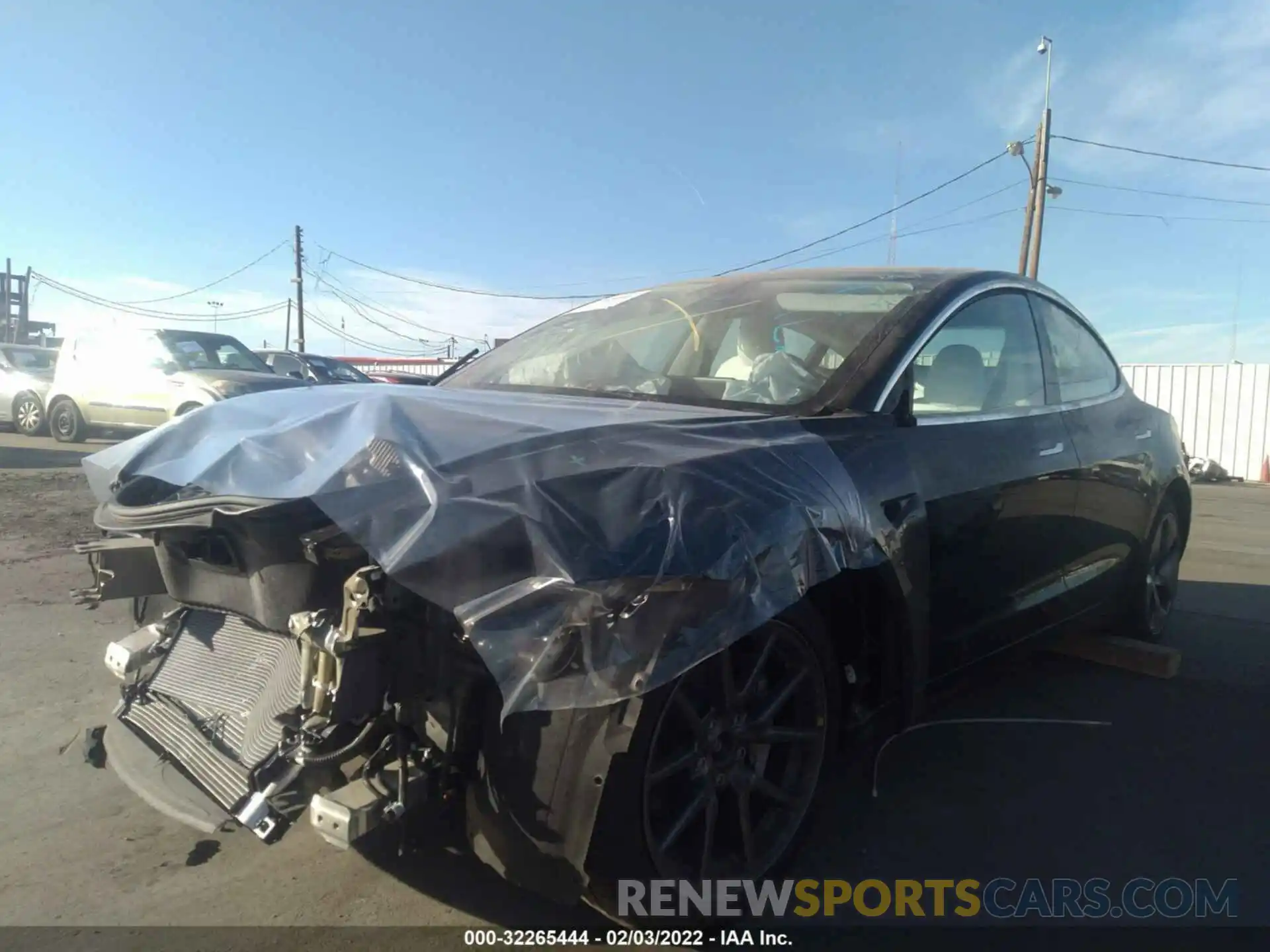 6 Photograph of a damaged car 5YJ3E1EB1LF638942 TESLA MODEL 3 2020