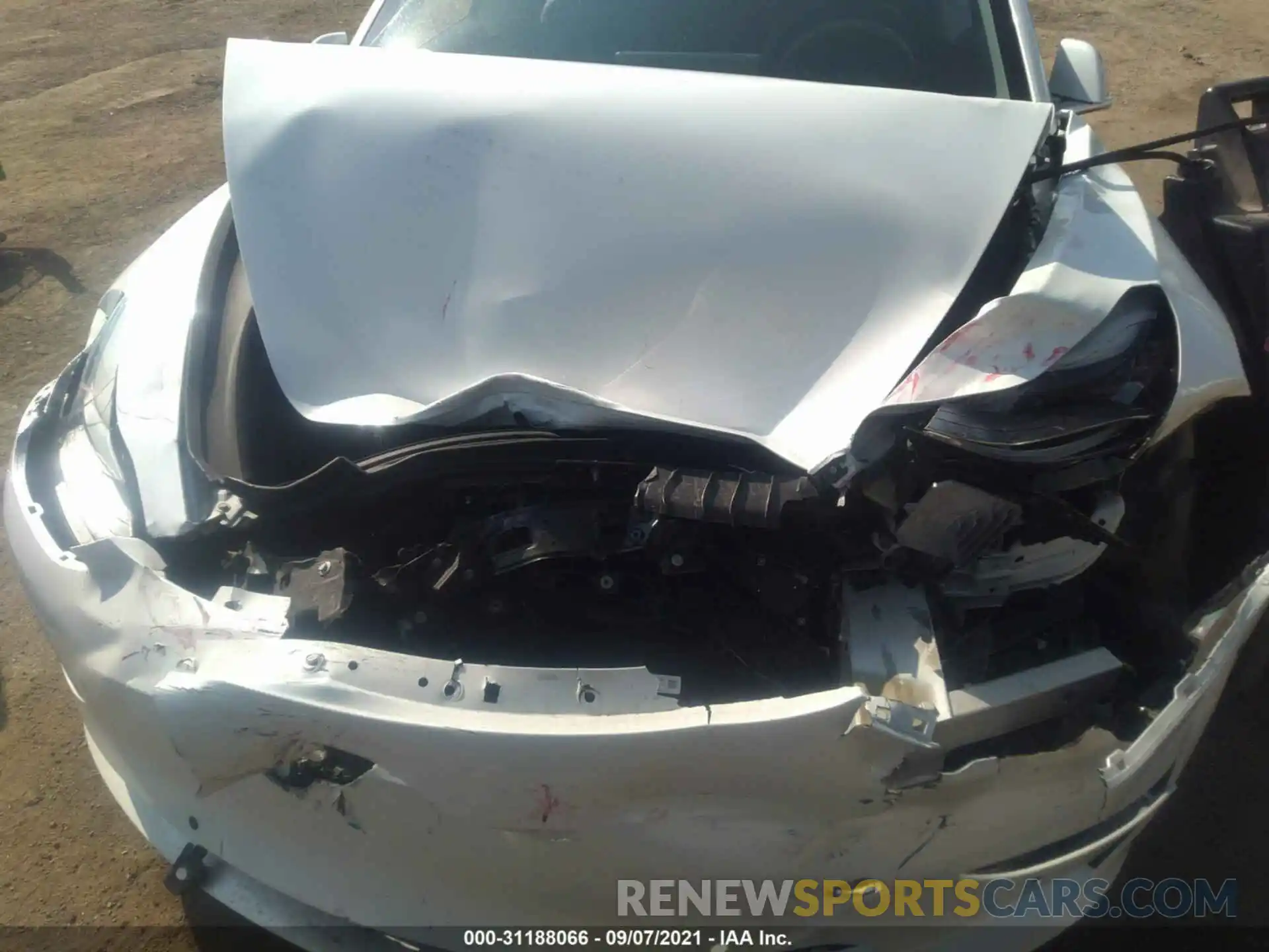 6 Photograph of a damaged car 5YJ3E1EB1LF651206 TESLA MODEL 3 2020