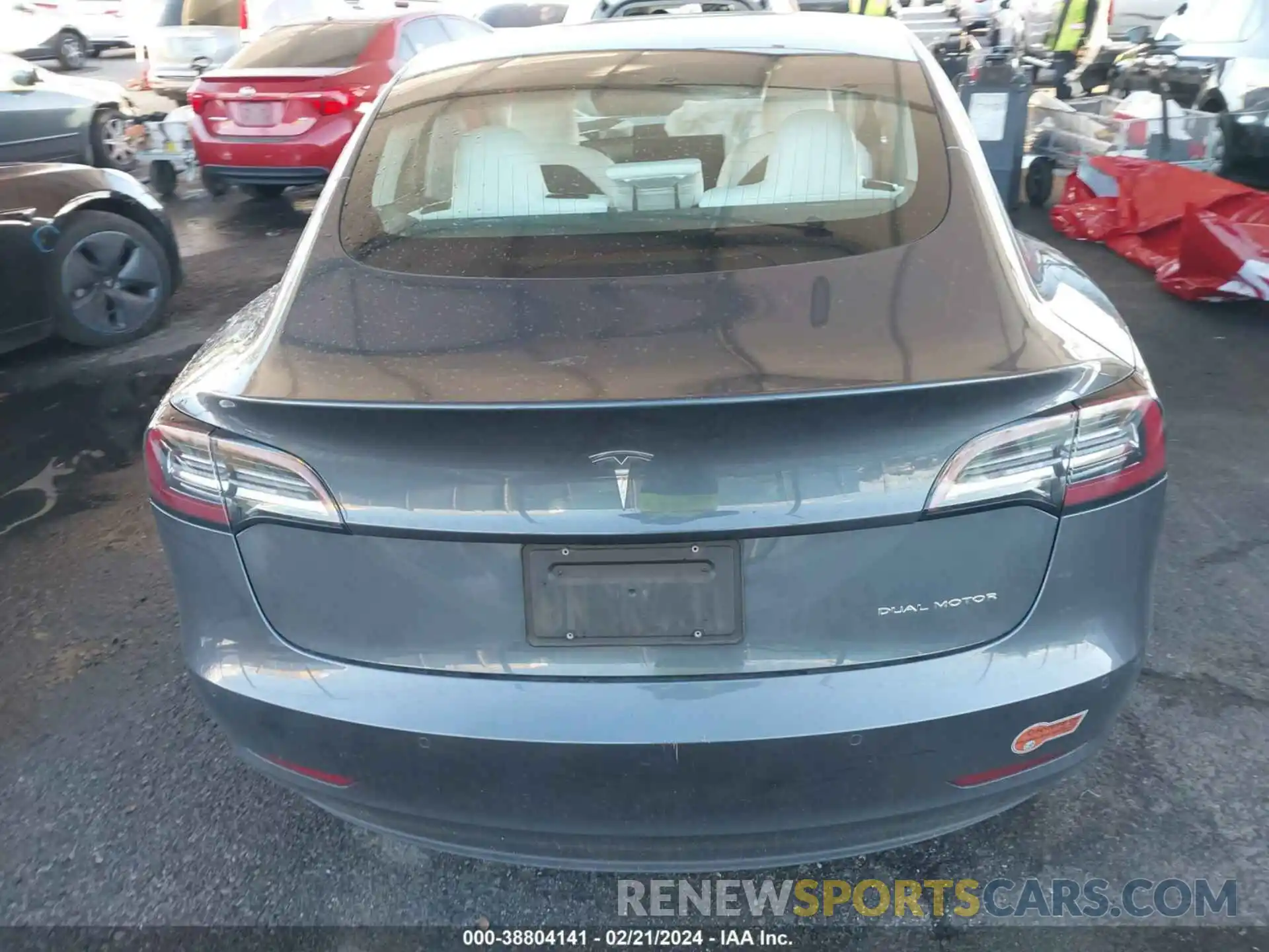 16 Photograph of a damaged car 5YJ3E1EB1LF651335 TESLA MODEL 3 2020