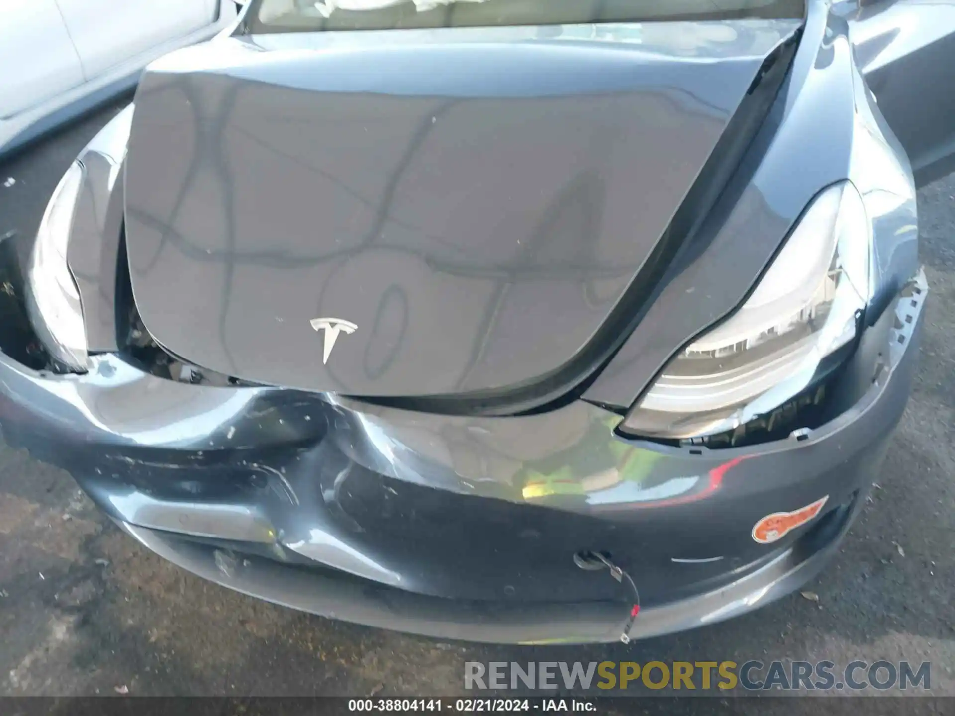 6 Photograph of a damaged car 5YJ3E1EB1LF651335 TESLA MODEL 3 2020