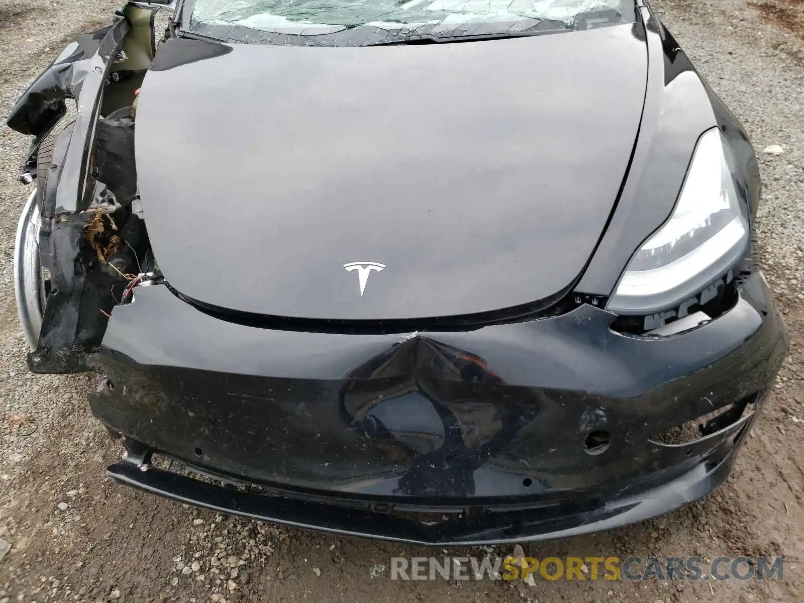 7 Photograph of a damaged car 5YJ3E1EB1LF666224 TESLA MODEL 3 2020