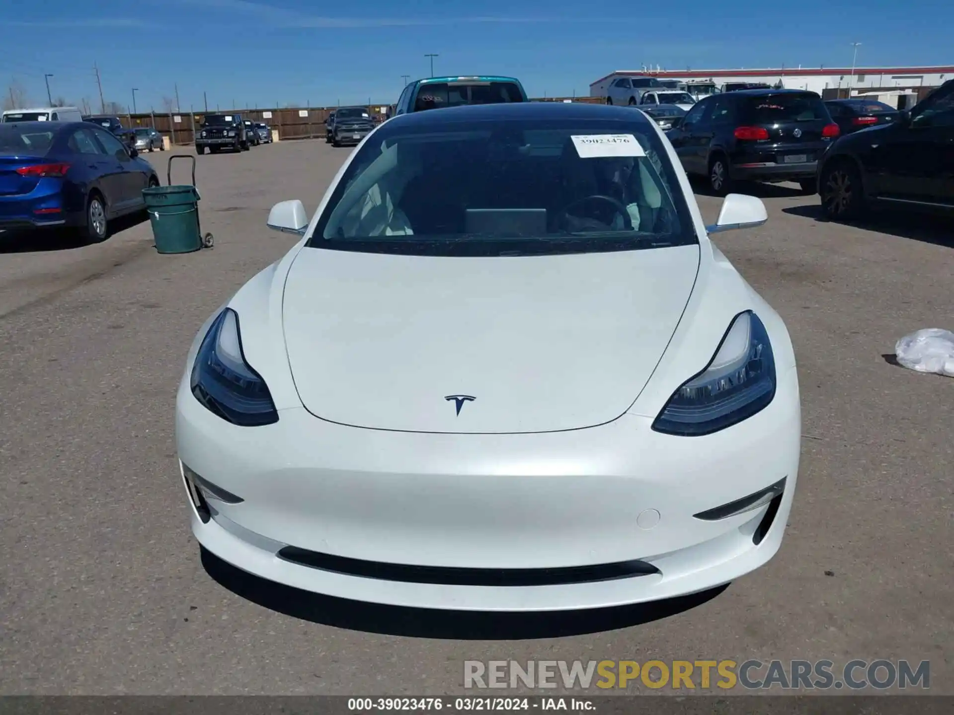 12 Photograph of a damaged car 5YJ3E1EB1LF667714 TESLA MODEL 3 2020