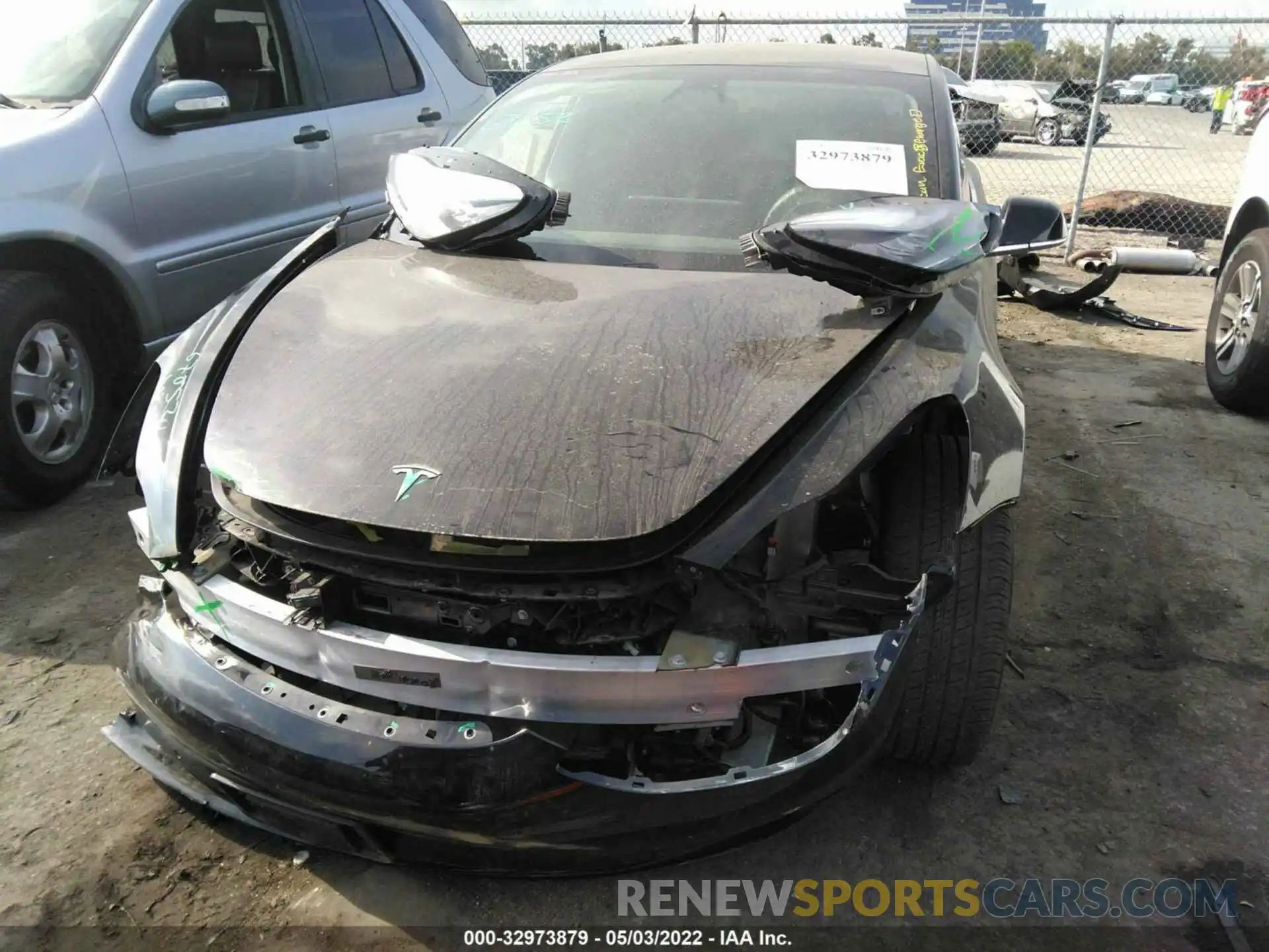 6 Photograph of a damaged car 5YJ3E1EB1LF711775 TESLA MODEL 3 2020