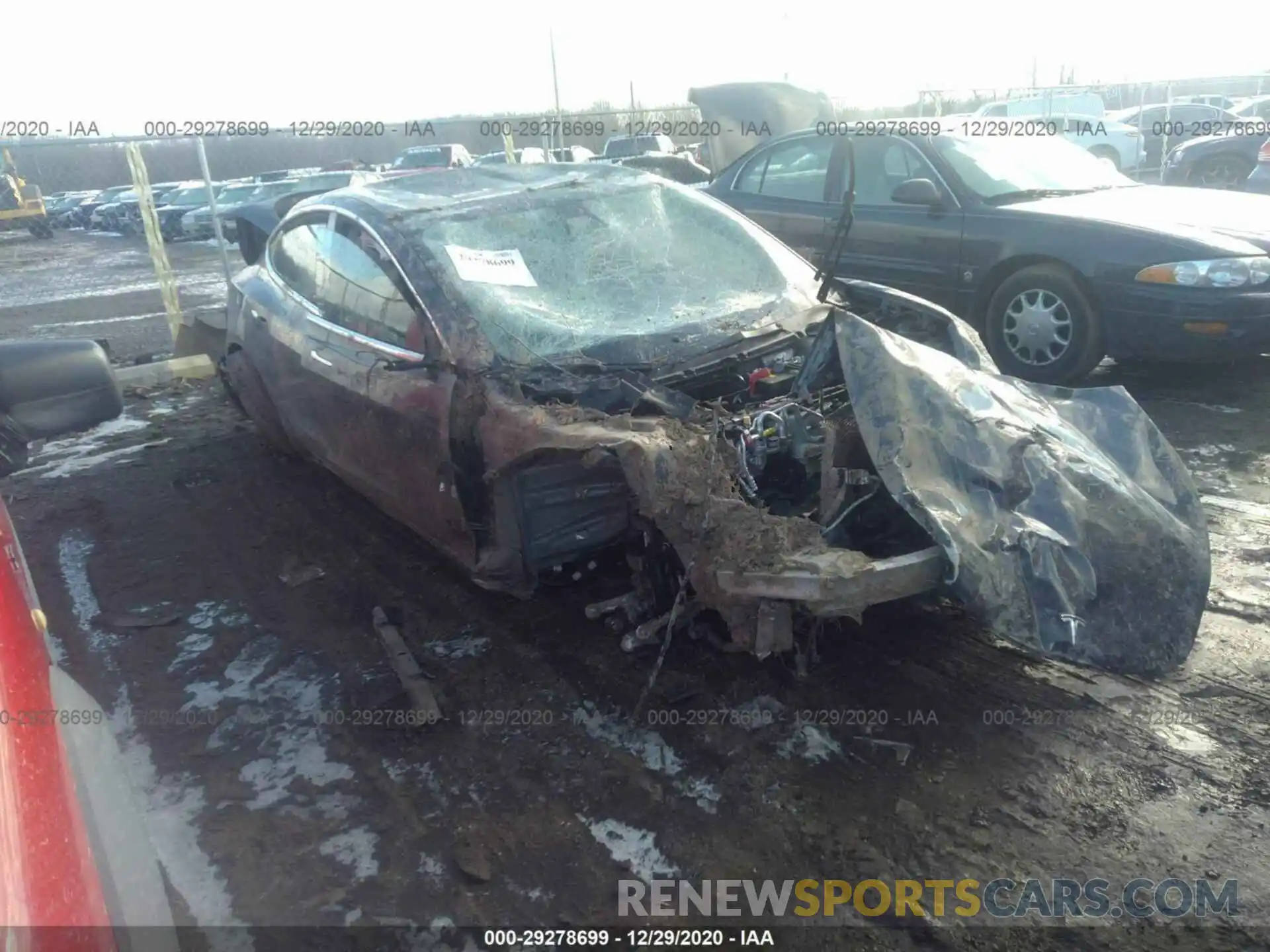 1 Фотография поврежденного автомобиля 5YJ3E1EB1LF717415 TESLA MODEL 3 2020
