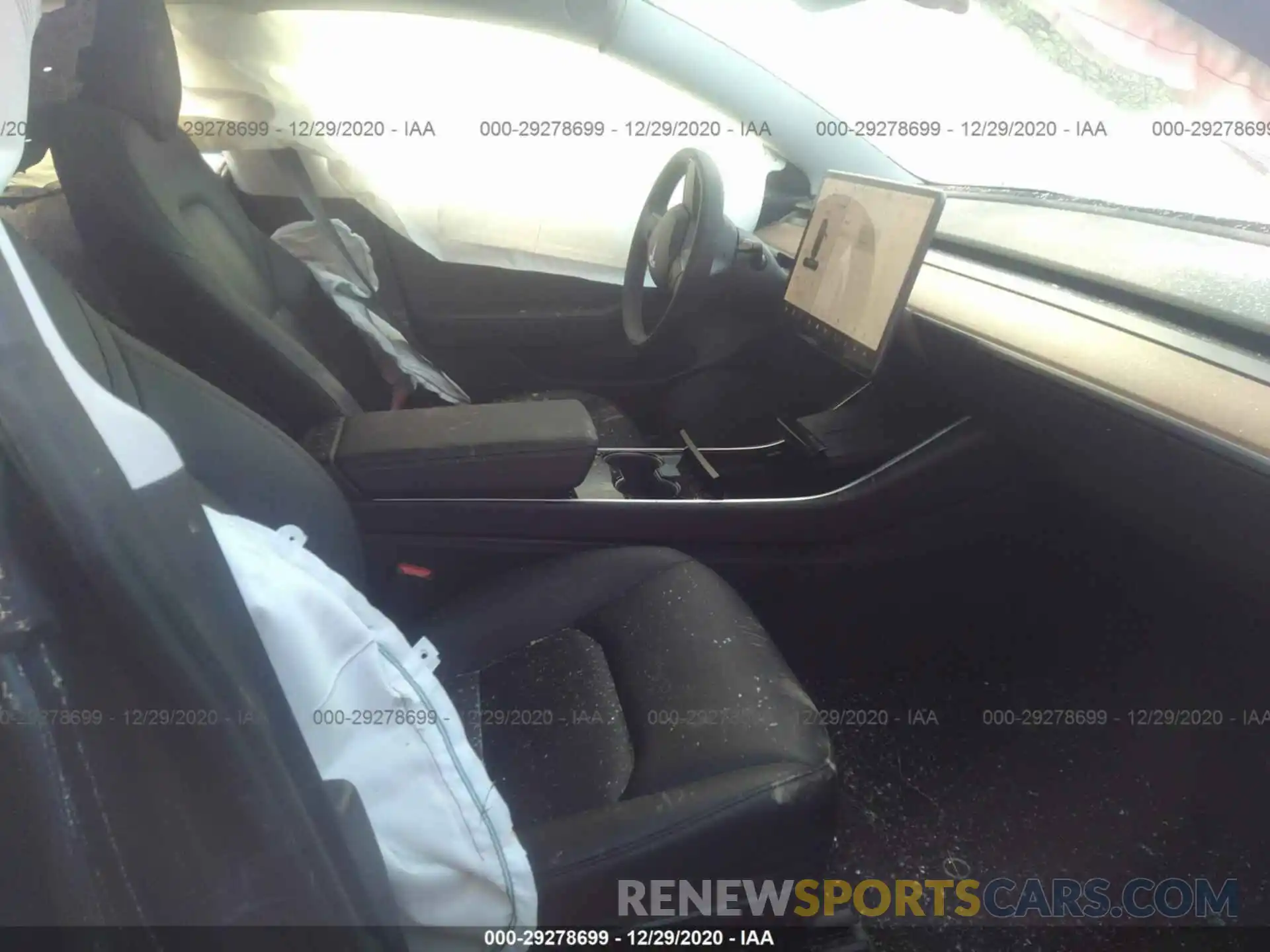 5 Photograph of a damaged car 5YJ3E1EB1LF717415 TESLA MODEL 3 2020