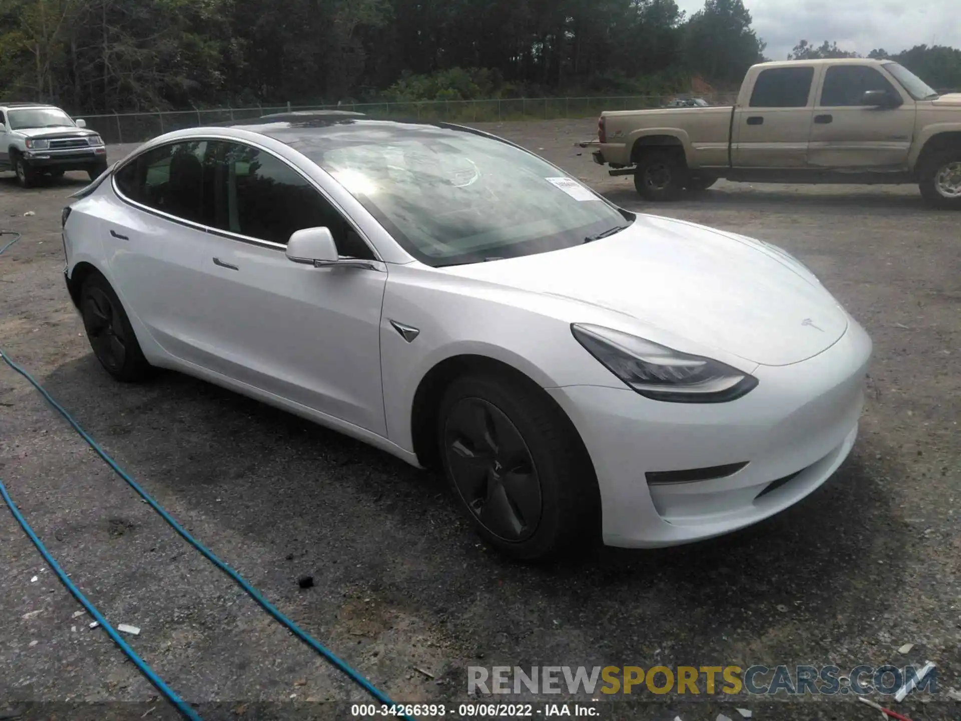 1 Photograph of a damaged car 5YJ3E1EB1LF790798 TESLA MODEL 3 2020