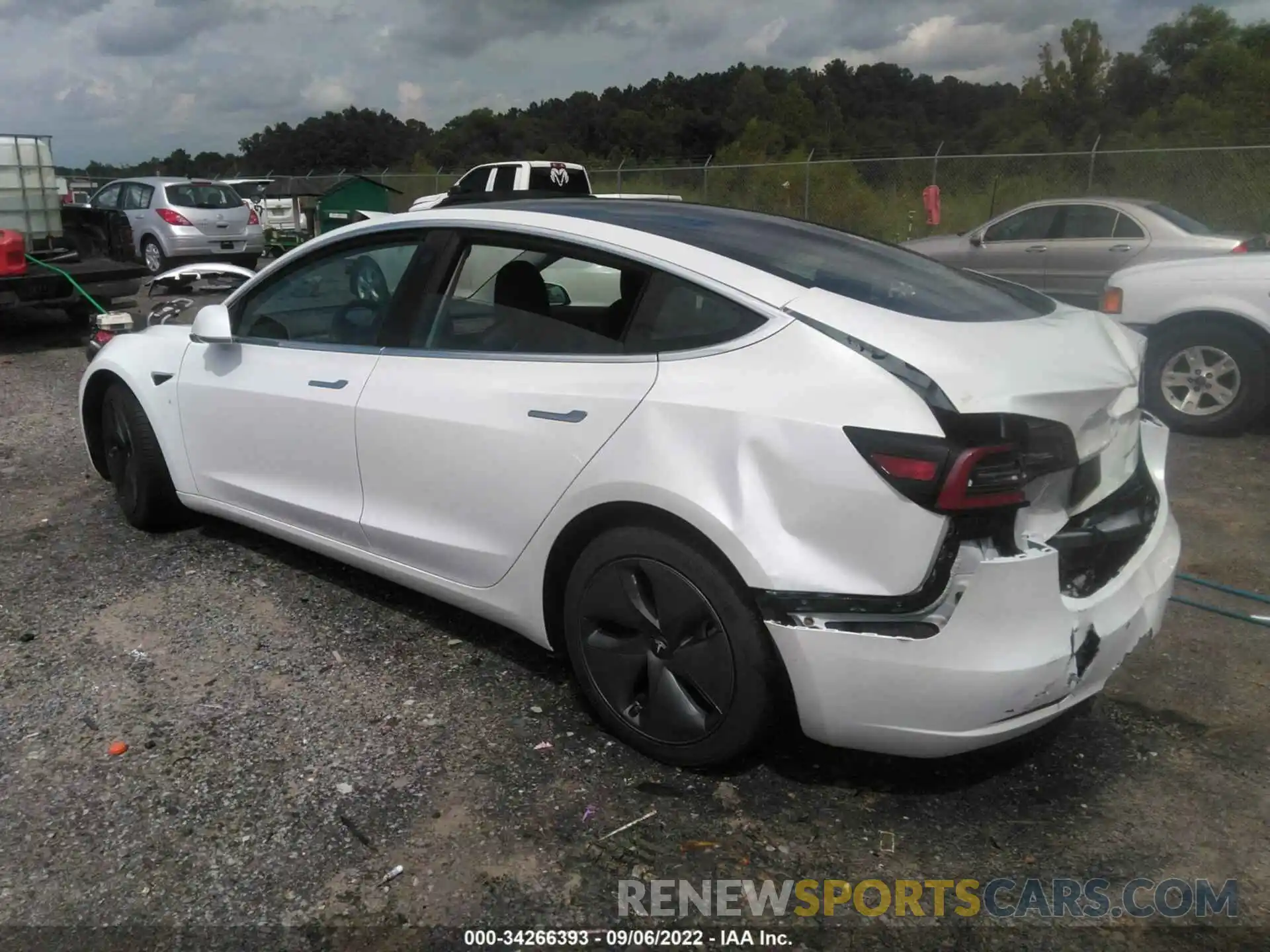 3 Photograph of a damaged car 5YJ3E1EB1LF790798 TESLA MODEL 3 2020