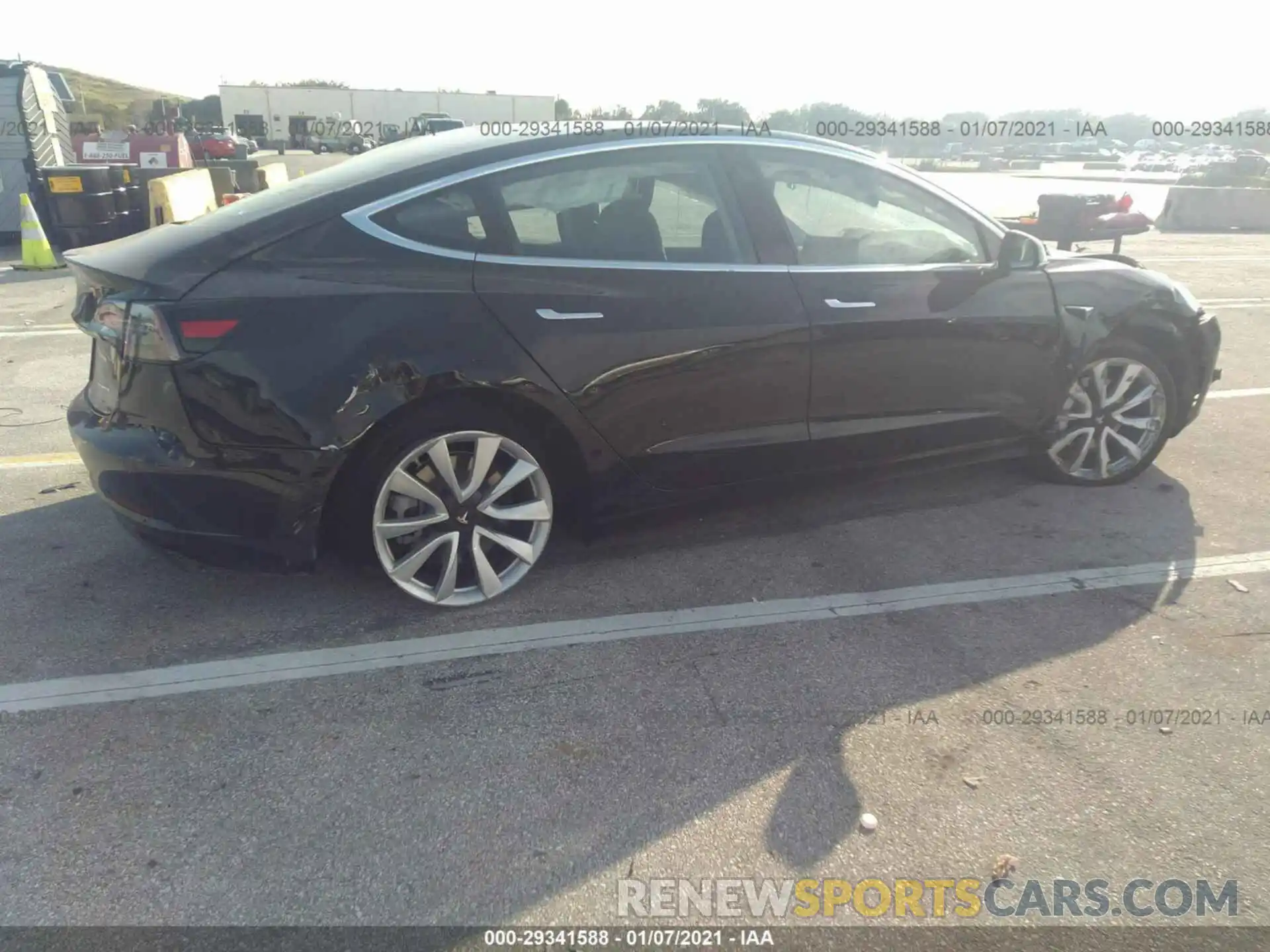 4 Photograph of a damaged car 5YJ3E1EB1LF790865 TESLA MODEL 3 2020