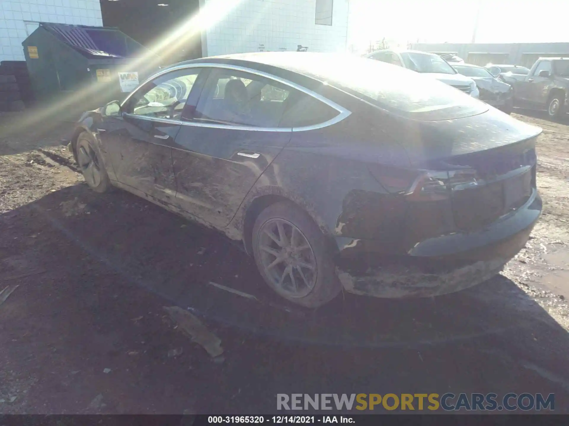 3 Photograph of a damaged car 5YJ3E1EB1LF794673 TESLA MODEL 3 2020