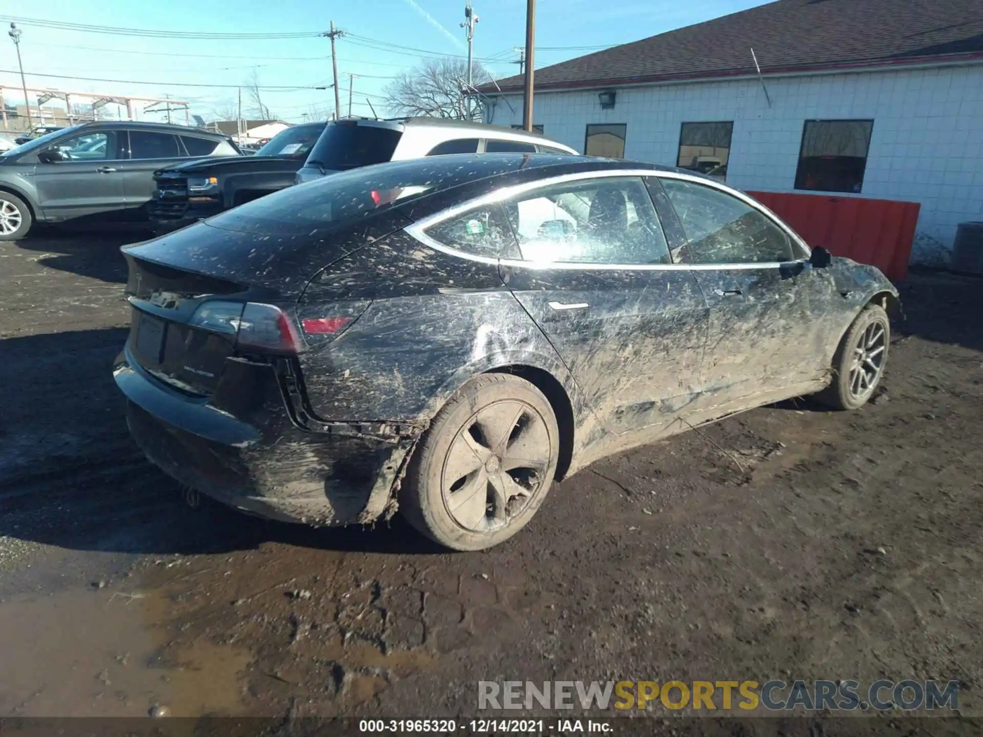 4 Photograph of a damaged car 5YJ3E1EB1LF794673 TESLA MODEL 3 2020