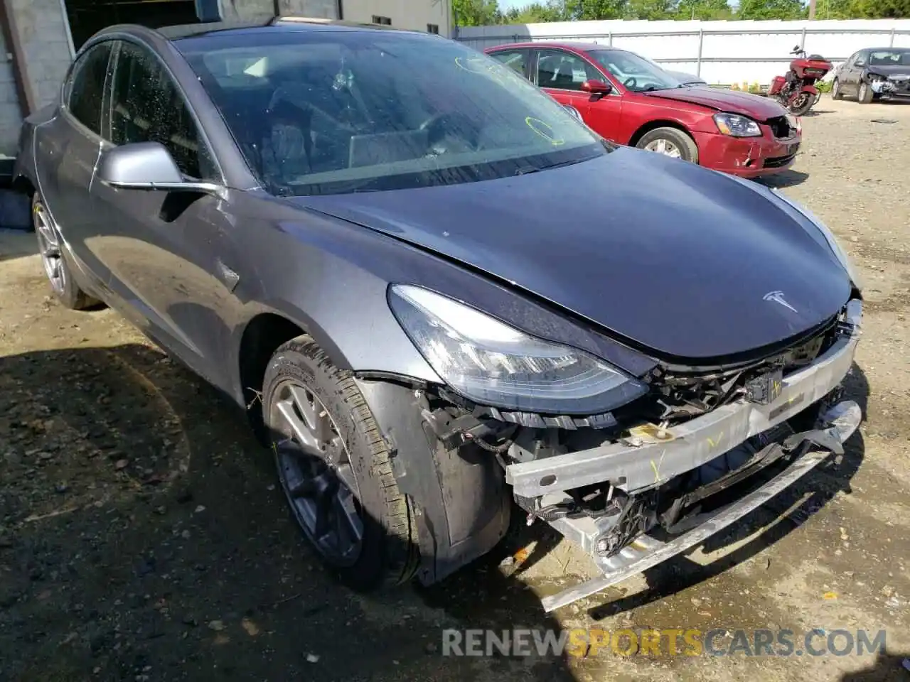 1 Photograph of a damaged car 5YJ3E1EB1LF794835 TESLA MODEL 3 2020