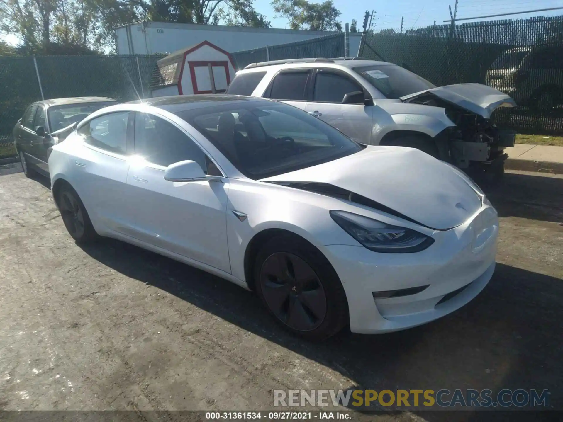 1 Фотография поврежденного автомобиля 5YJ3E1EB1LF795130 TESLA MODEL 3 2020