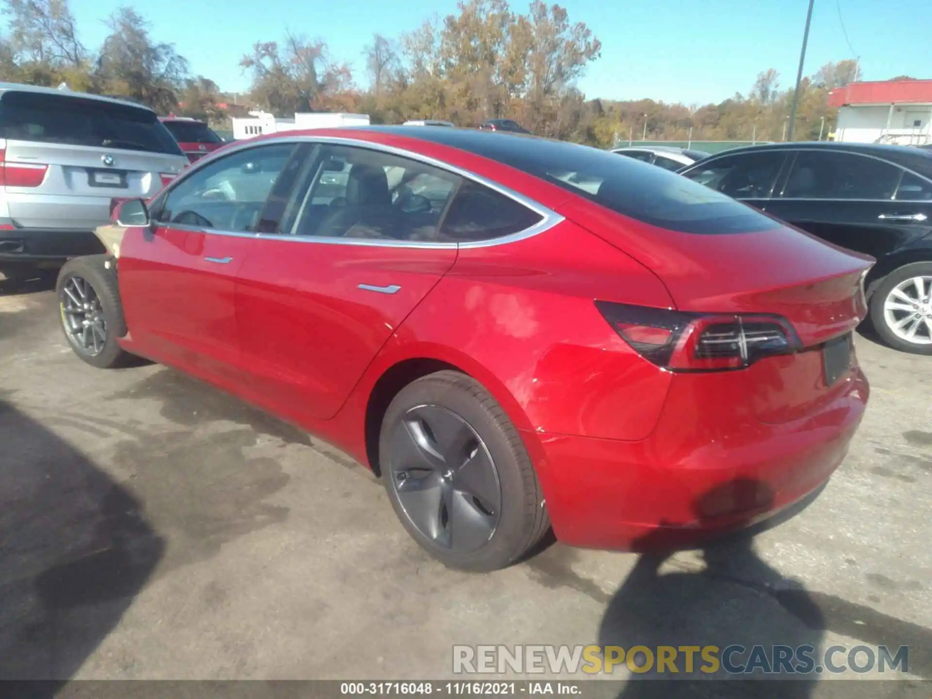 3 Photograph of a damaged car 5YJ3E1EB2LF589976 TESLA MODEL 3 2020