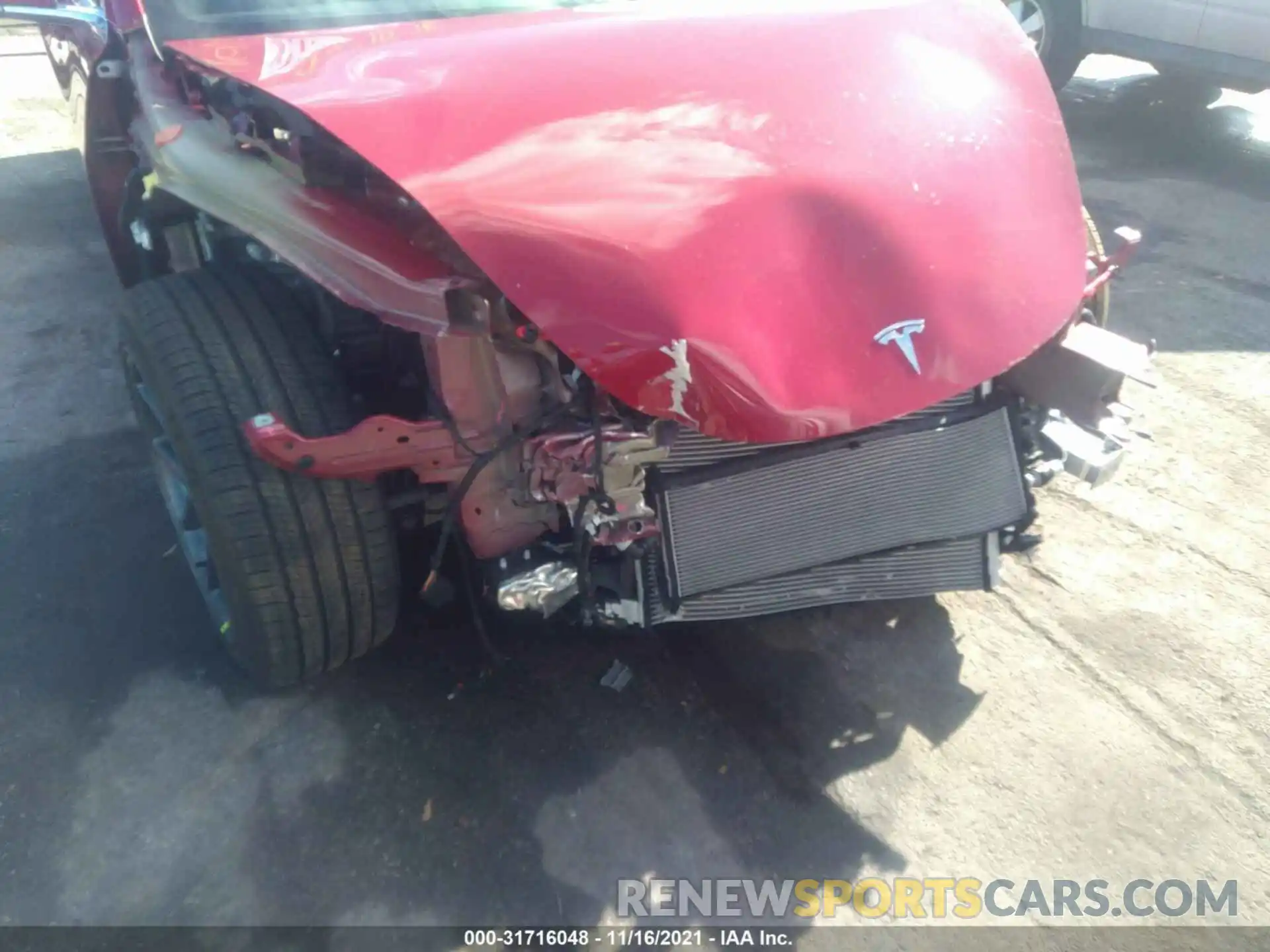 6 Photograph of a damaged car 5YJ3E1EB2LF589976 TESLA MODEL 3 2020