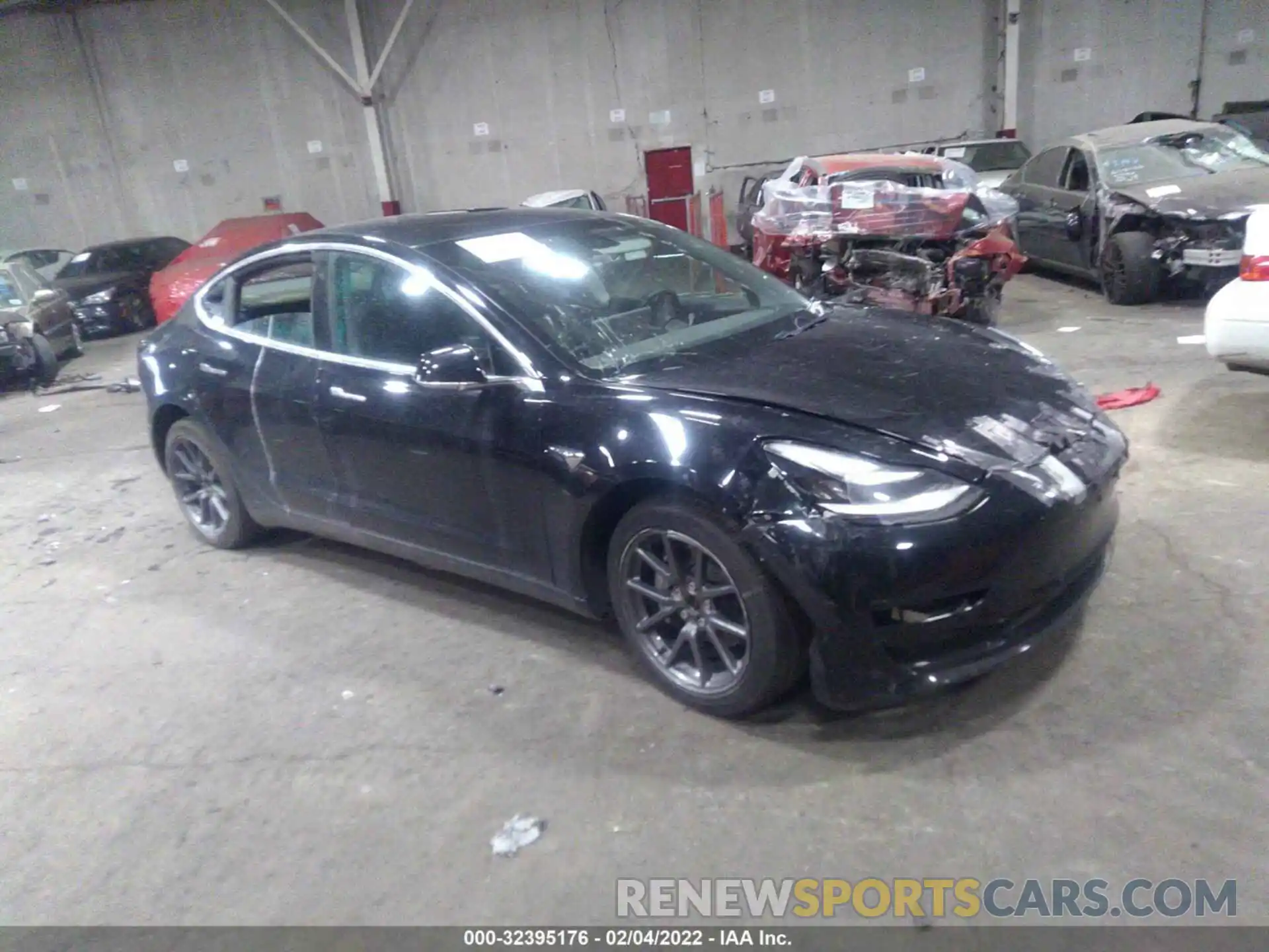 1 Photograph of a damaged car 5YJ3E1EB2LF600099 TESLA MODEL 3 2020