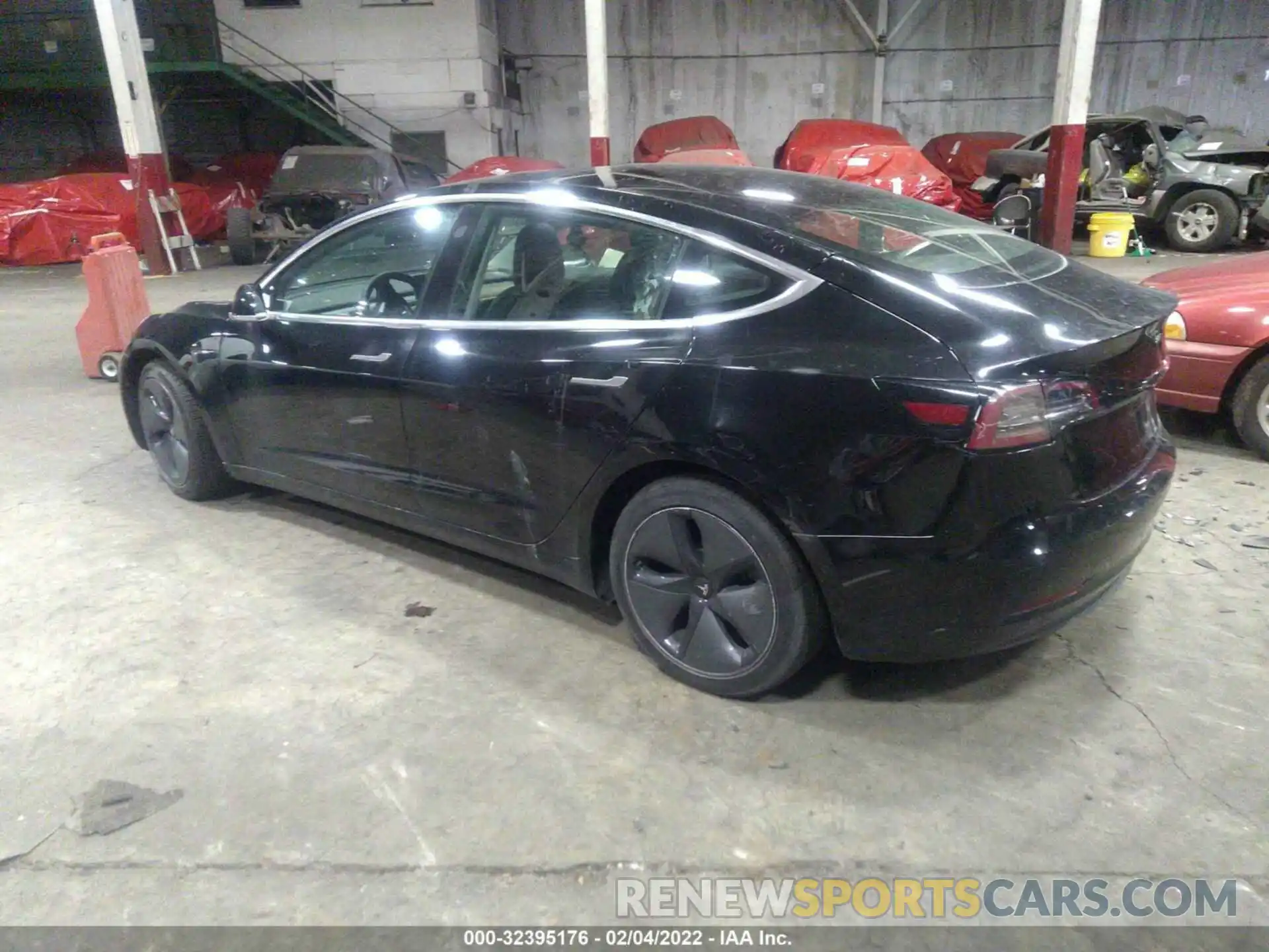 3 Photograph of a damaged car 5YJ3E1EB2LF600099 TESLA MODEL 3 2020