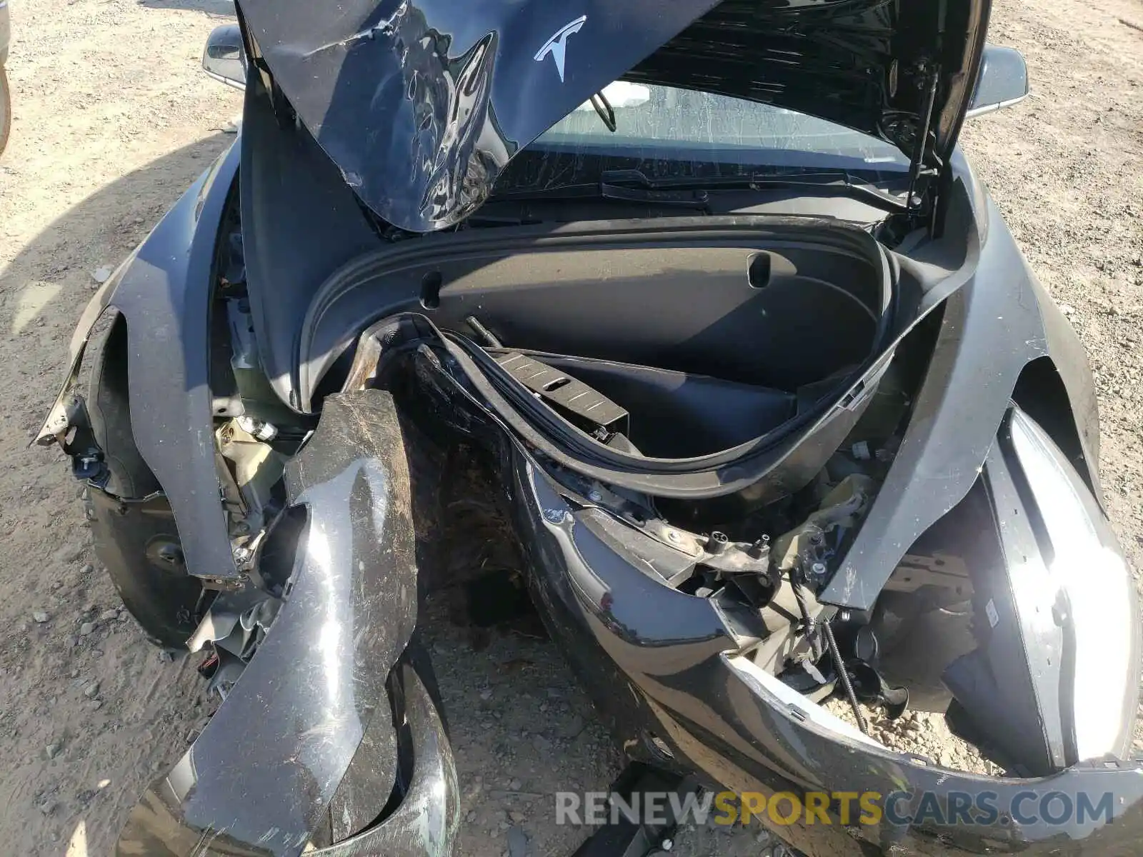 7 Photograph of a damaged car 5YJ3E1EB2LF600197 TESLA MODEL 3 2020