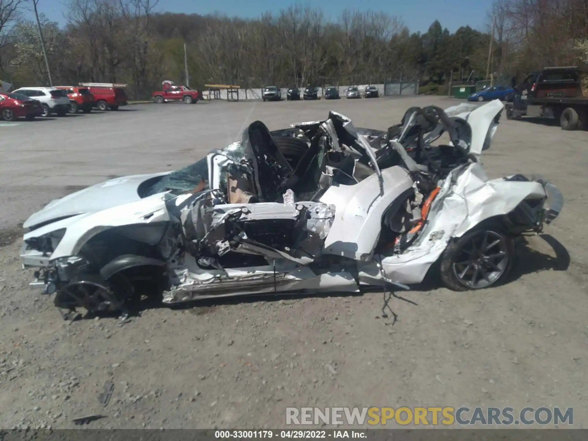 6 Photograph of a damaged car 5YJ3E1EB2LF637377 TESLA MODEL 3 2020