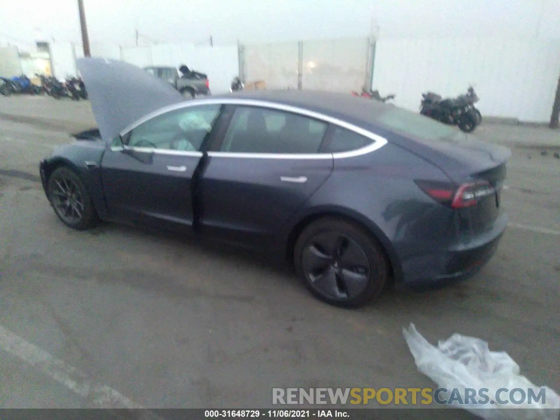 3 Photograph of a damaged car 5YJ3E1EB2LF649755 TESLA MODEL 3 2020