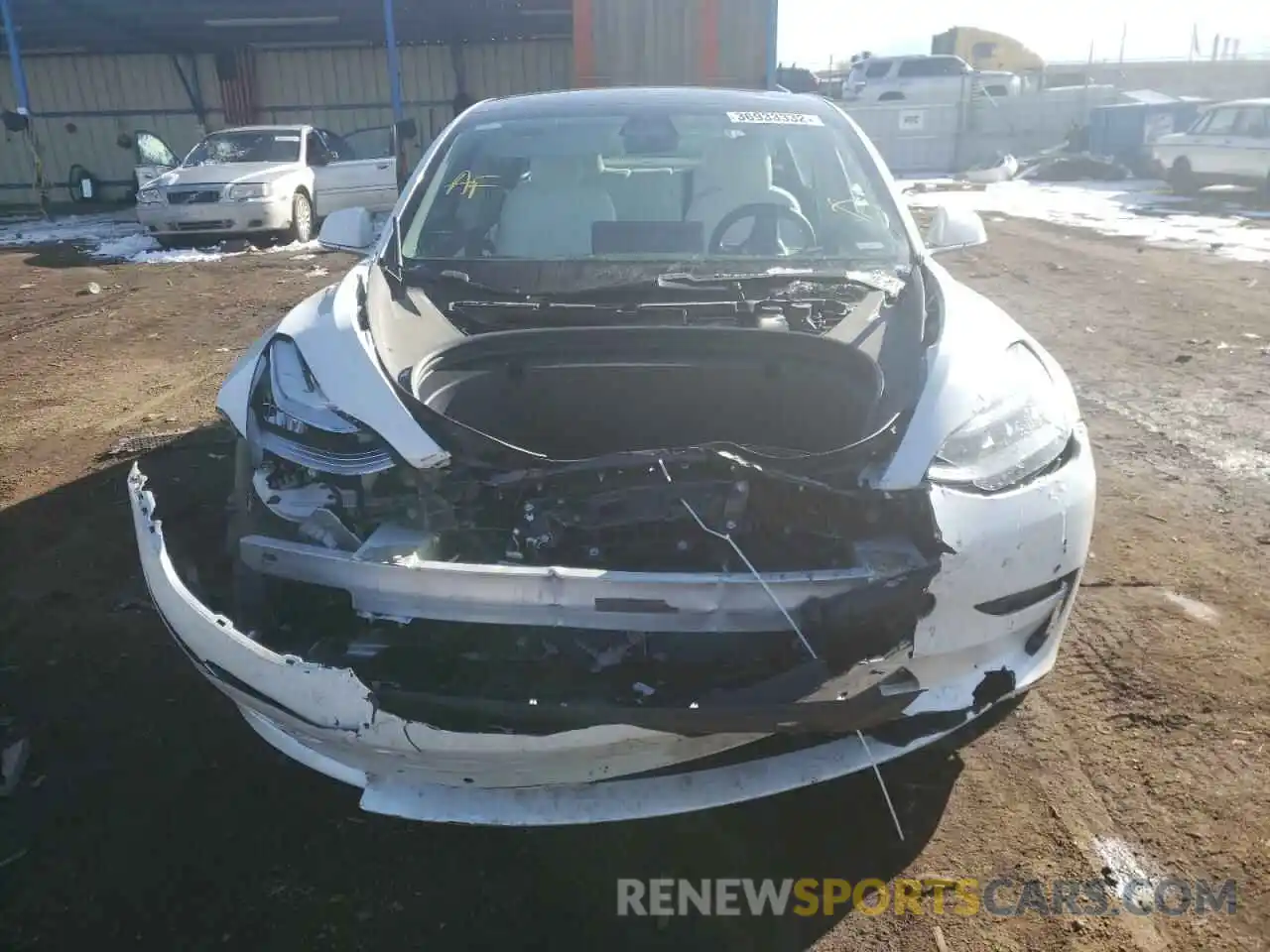 9 Photograph of a damaged car 5YJ3E1EB2LF651540 TESLA MODEL 3 2020