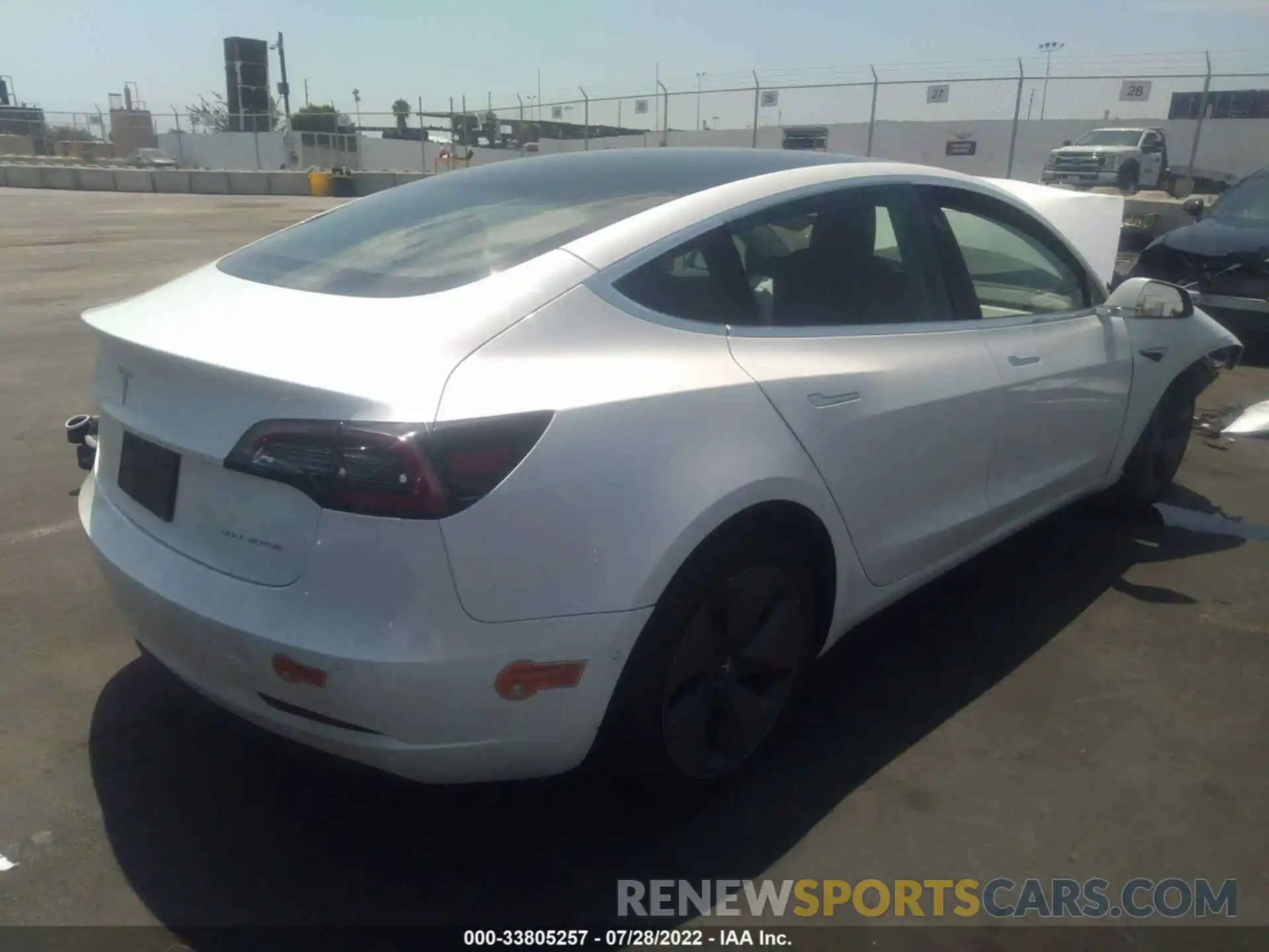 4 Photograph of a damaged car 5YJ3E1EB2LF665969 TESLA MODEL 3 2020