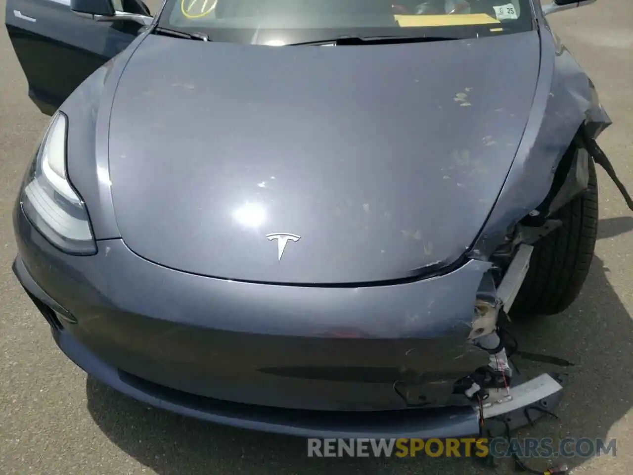 7 Photograph of a damaged car 5YJ3E1EB2LF717505 TESLA MODEL 3 2020