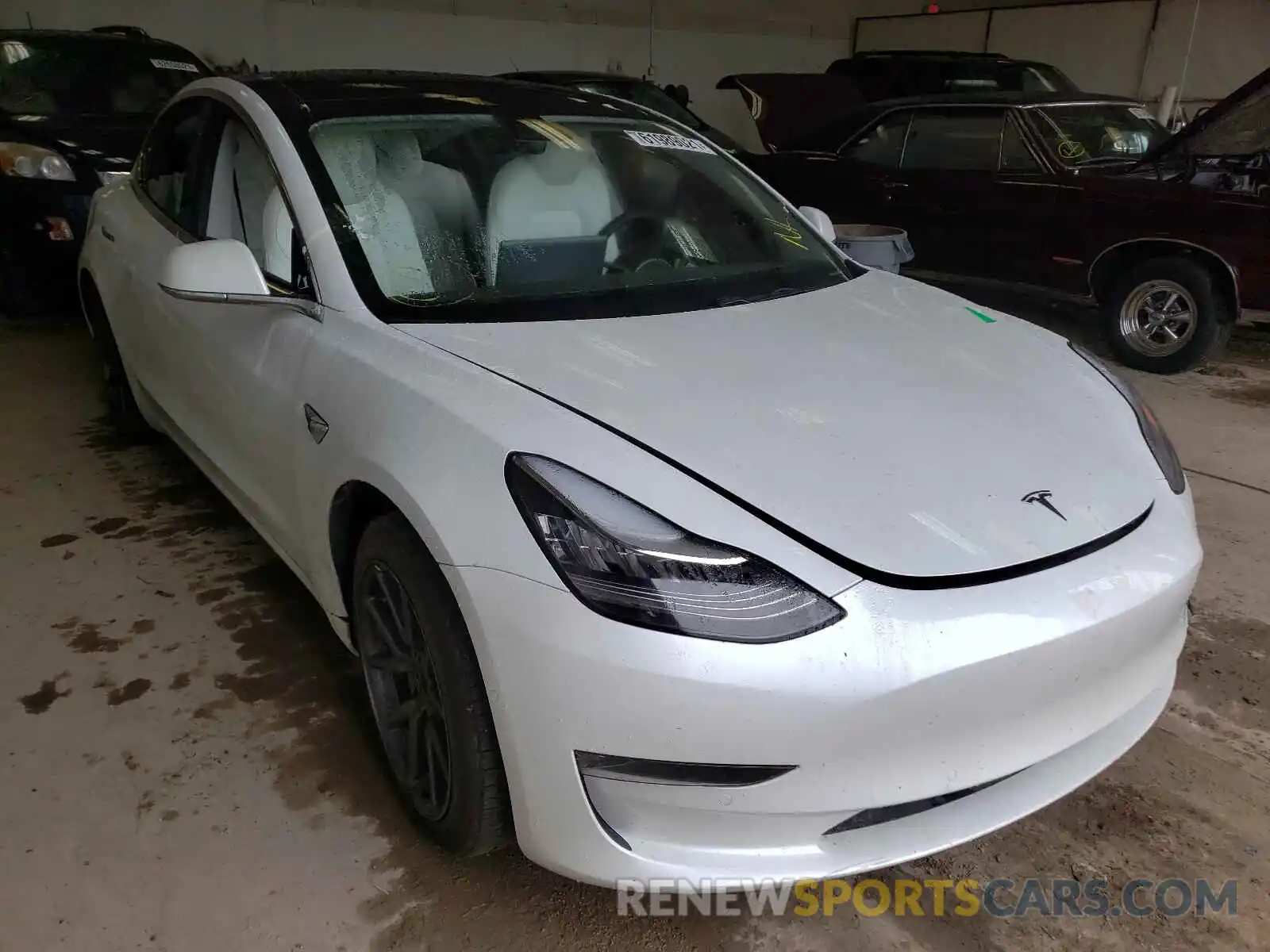 1 Фотография поврежденного автомобиля 5YJ3E1EB2LF720078 TESLA MODEL 3 2020