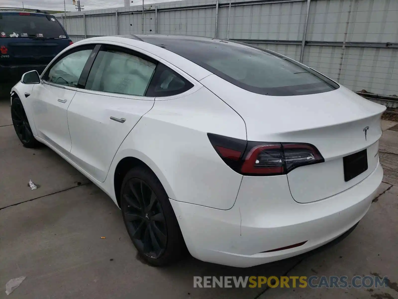 3 Photograph of a damaged car 5YJ3E1EB2LF783150 TESLA MODEL 3 2020