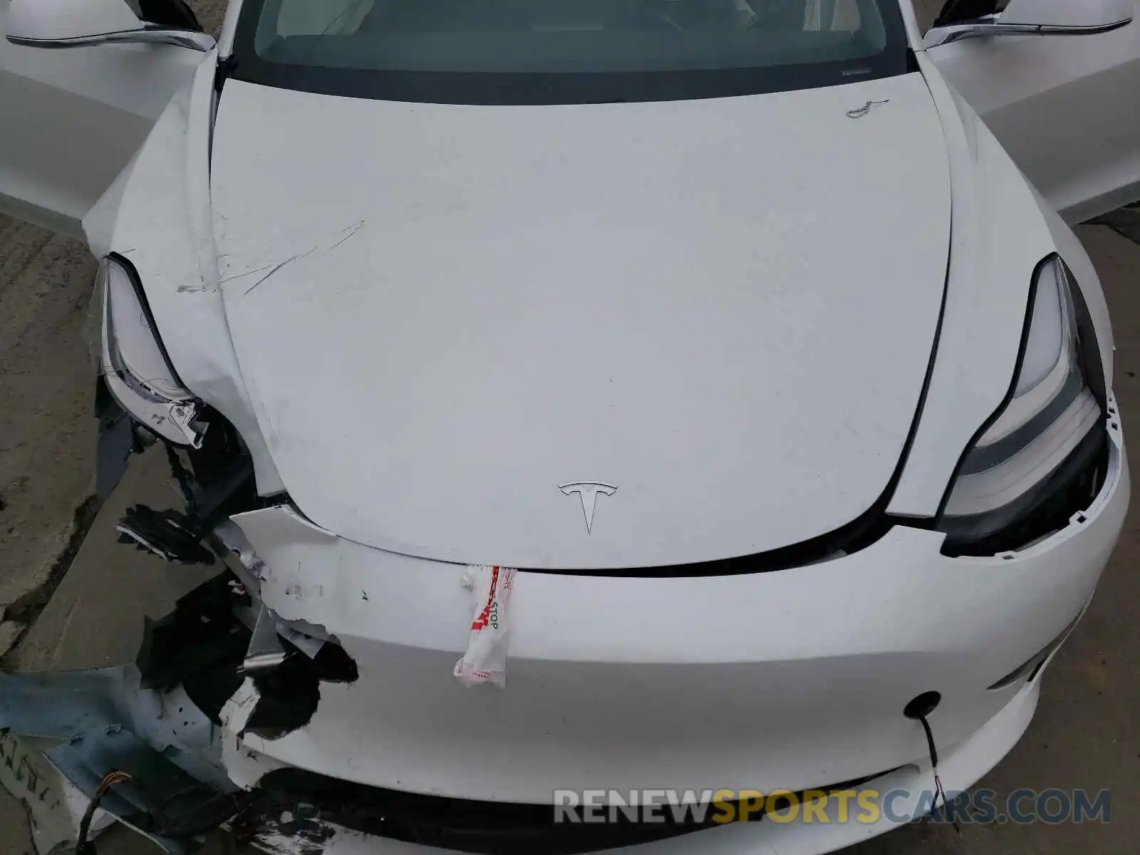 7 Photograph of a damaged car 5YJ3E1EB2LF783150 TESLA MODEL 3 2020