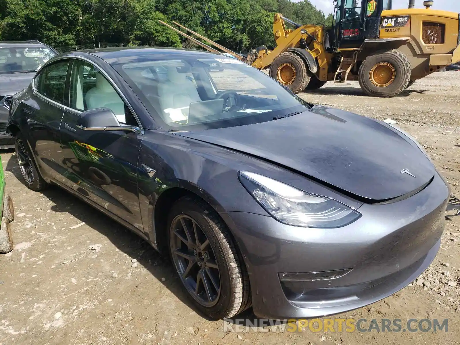 1 Photograph of a damaged car 5YJ3E1EB2LF783178 TESLA MODEL 3 2020