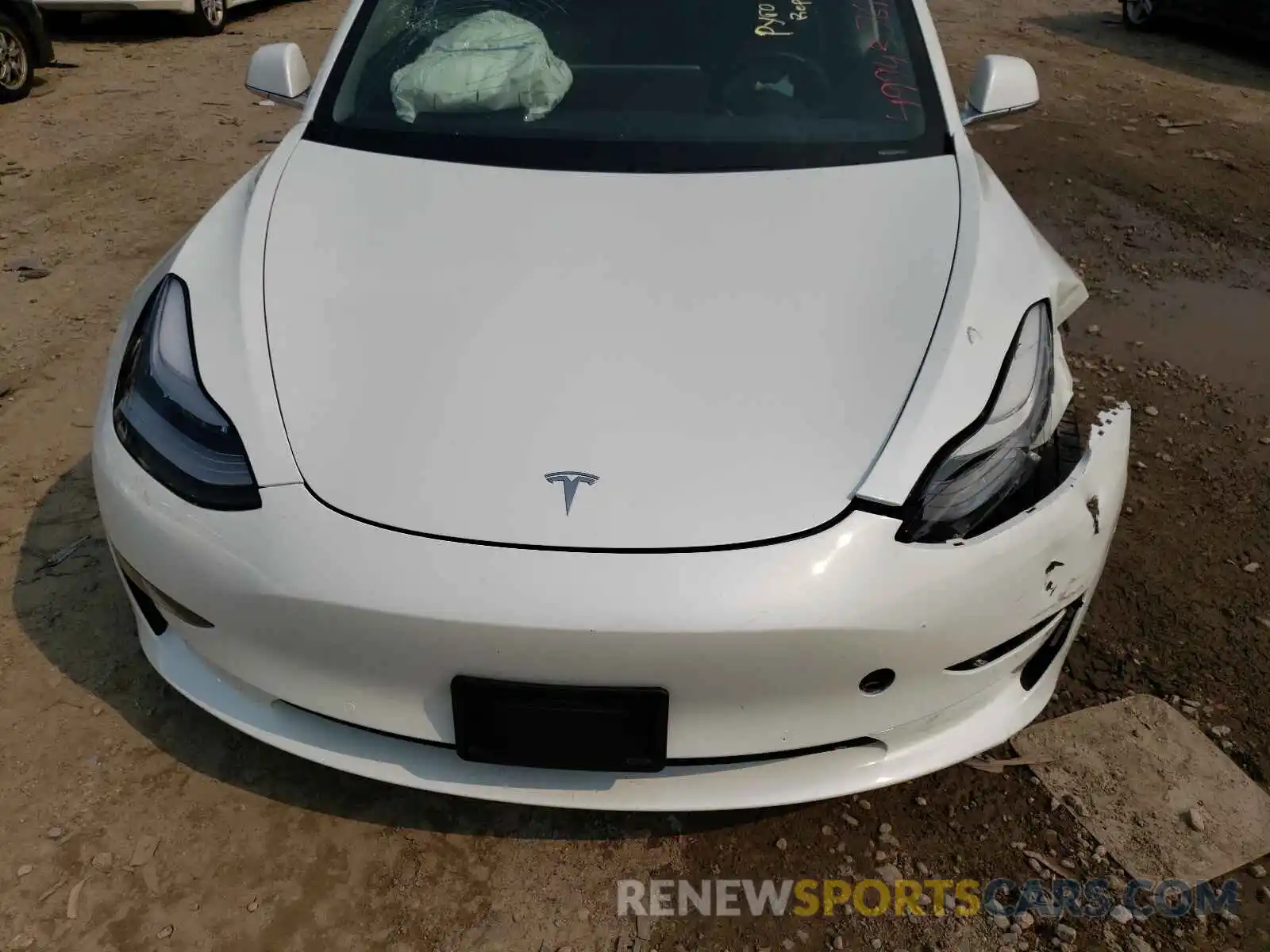 7 Photograph of a damaged car 5YJ3E1EB2LF786971 TESLA MODEL 3 2020