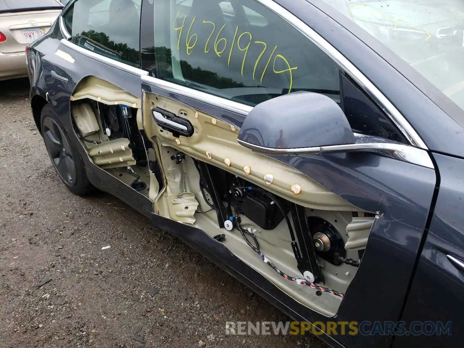 9 Photograph of a damaged car 5YJ3E1EB2LF793581 TESLA MODEL 3 2020