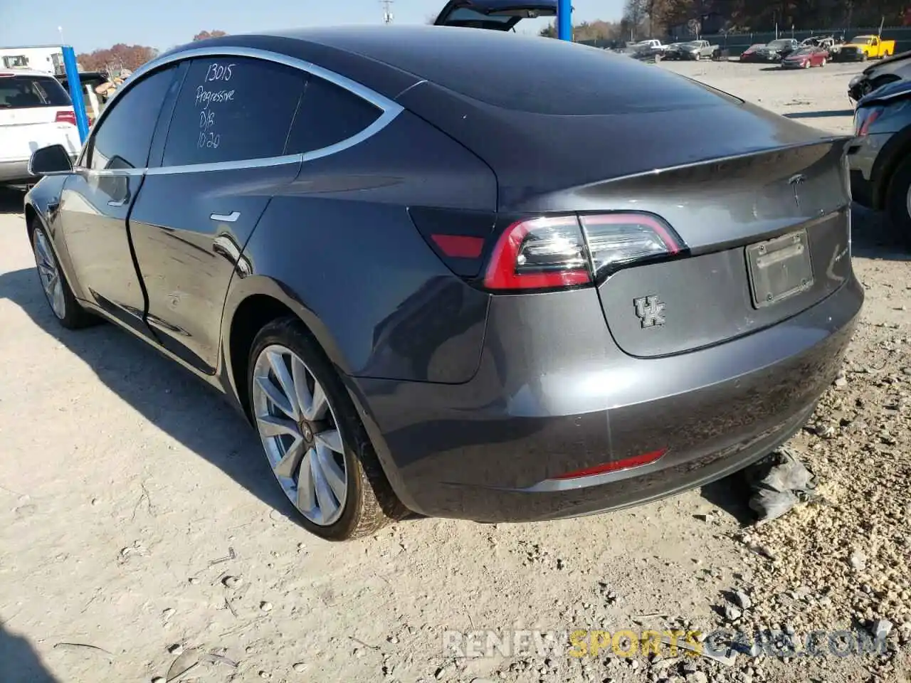 3 Photograph of a damaged car 5YJ3E1EB2LF801159 TESLA MODEL 3 2020