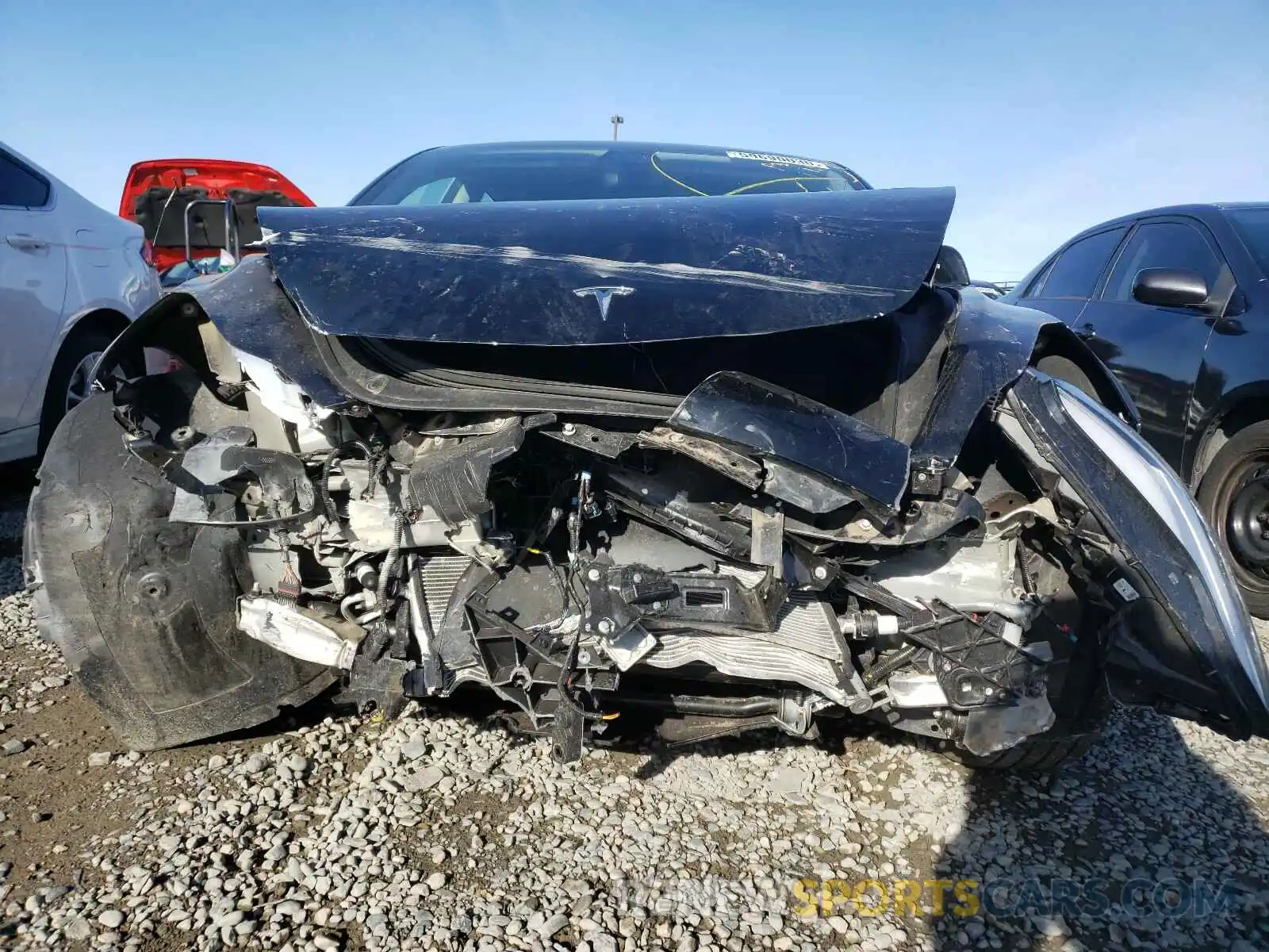 9 Фотография поврежденного автомобиля 5YJ3E1EB3LF600256 TESLA MODEL 3 2020