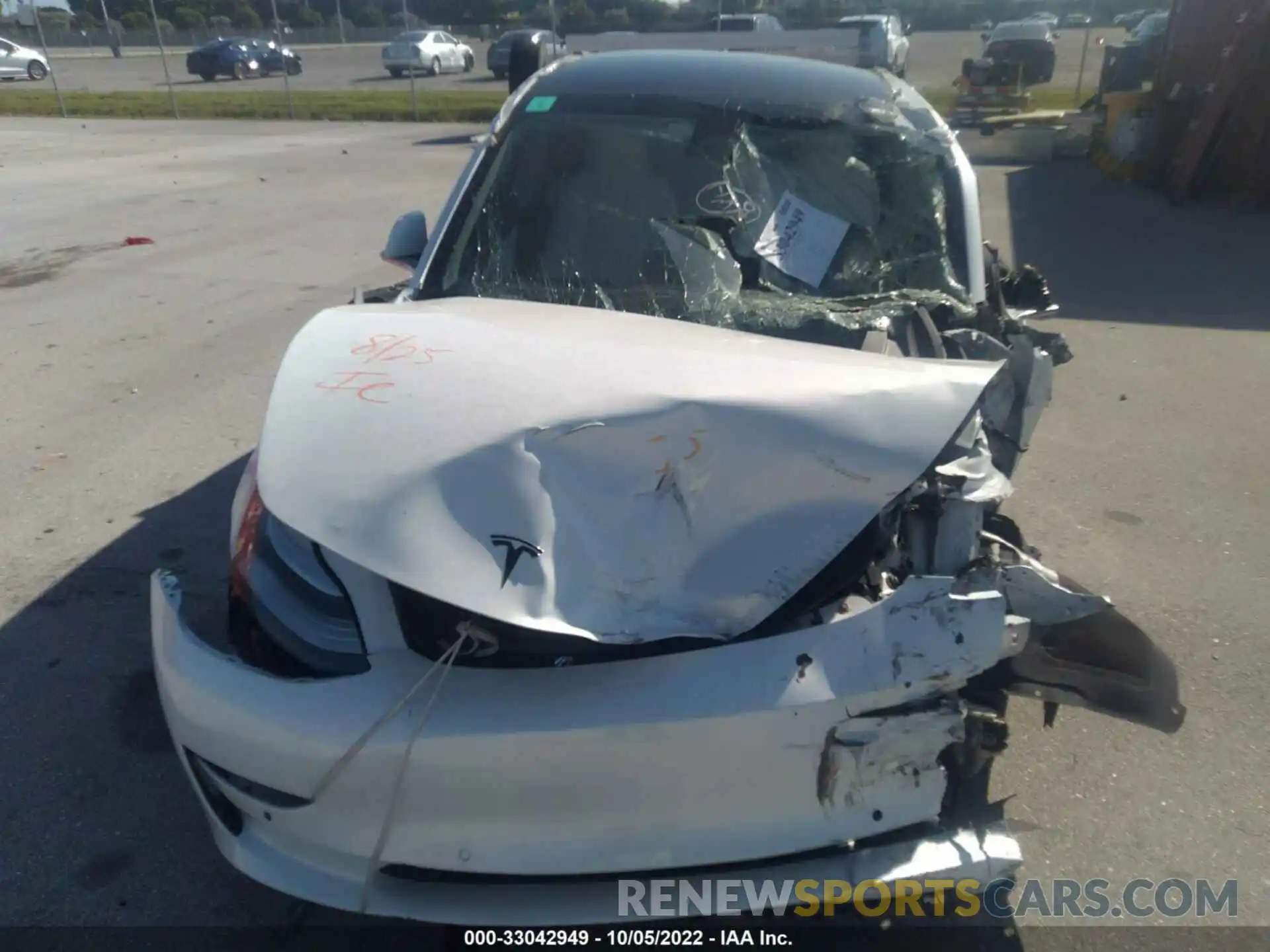 6 Photograph of a damaged car 5YJ3E1EB3LF601245 TESLA MODEL 3 2020