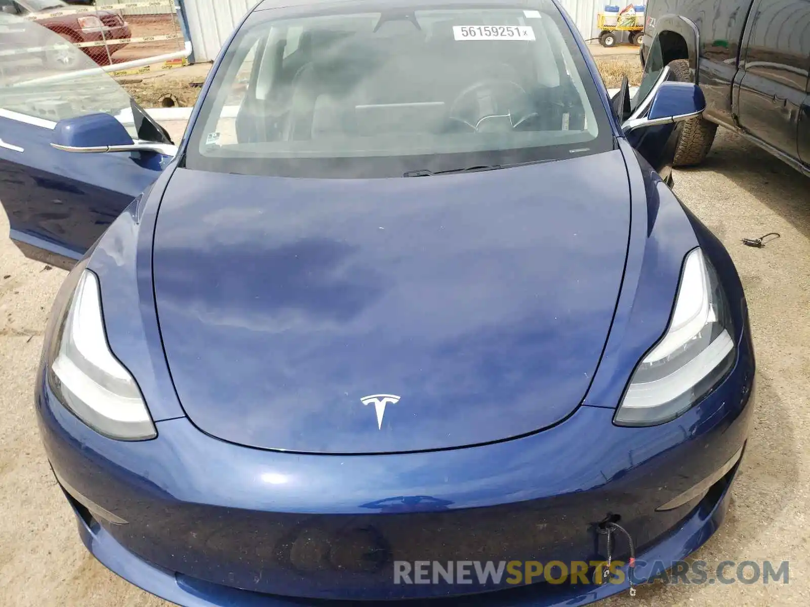 7 Photograph of a damaged car 5YJ3E1EB3LF617591 TESLA MODEL 3 2020